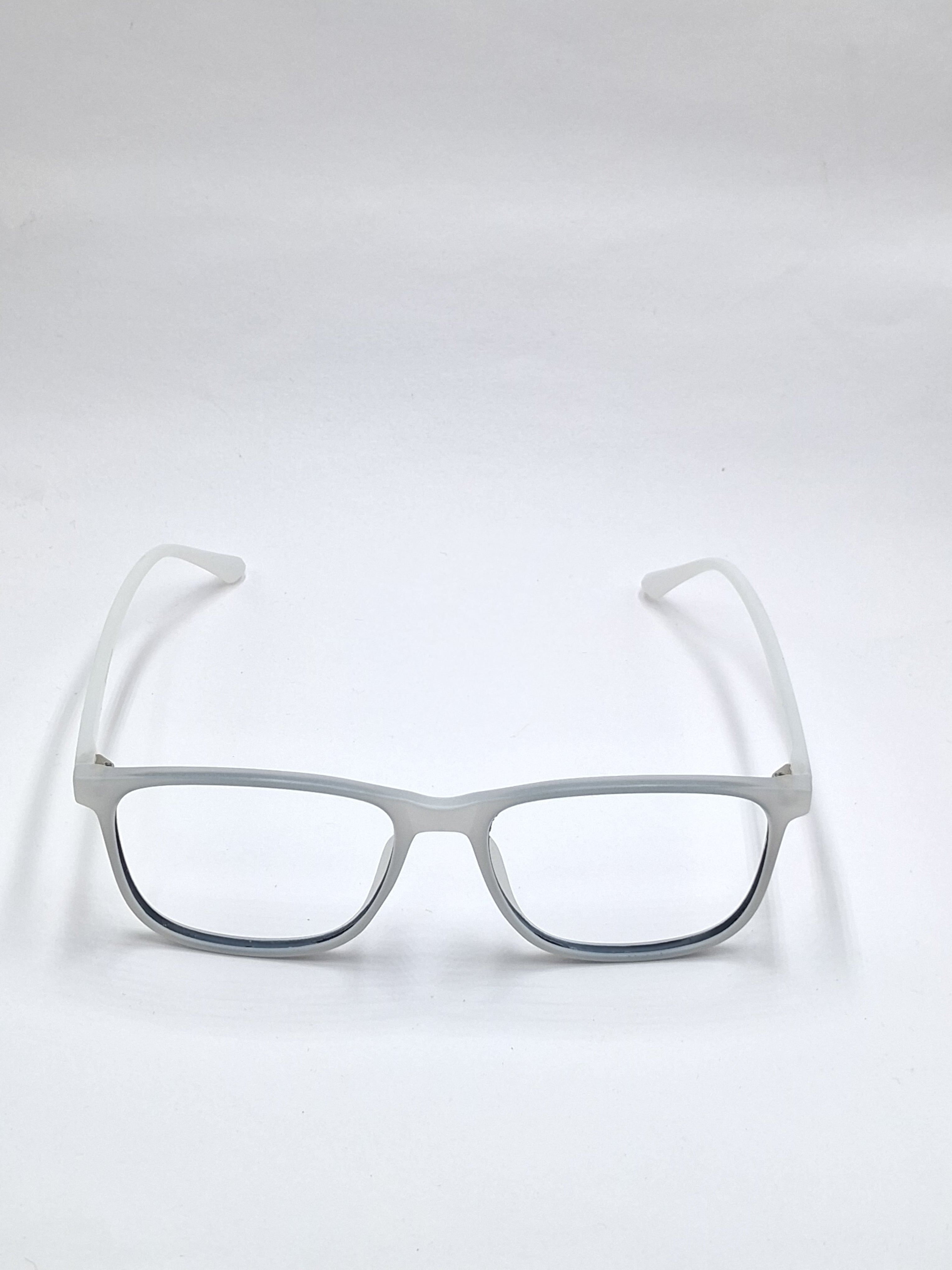 vision plus matte dark white frame