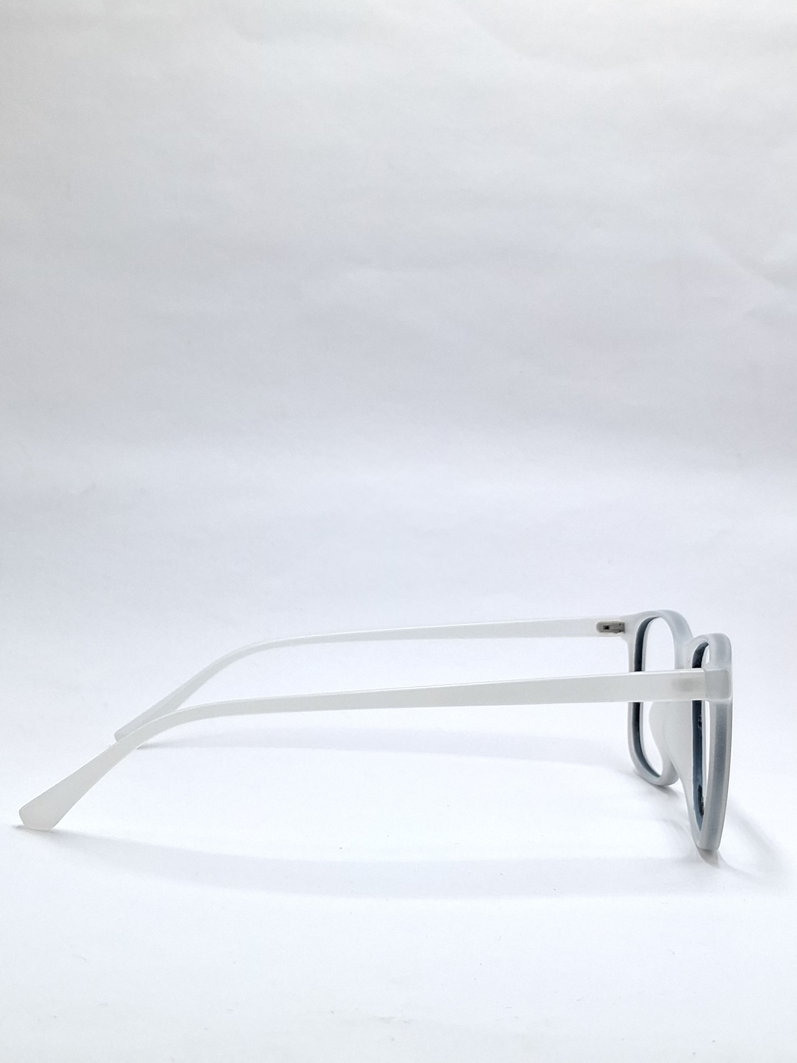 vision plus matte dark white frame