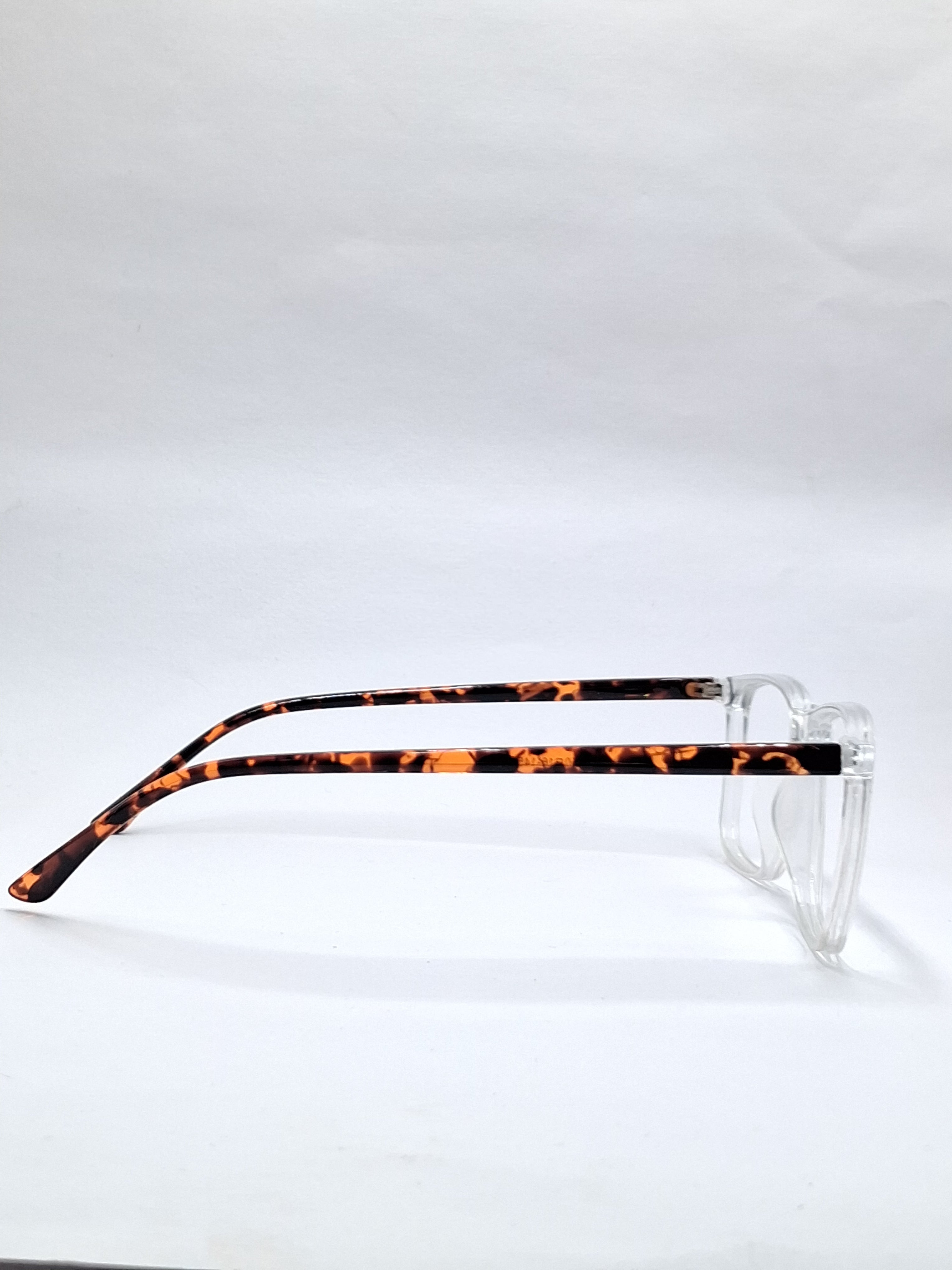 vision plus transparent with printed stick frame