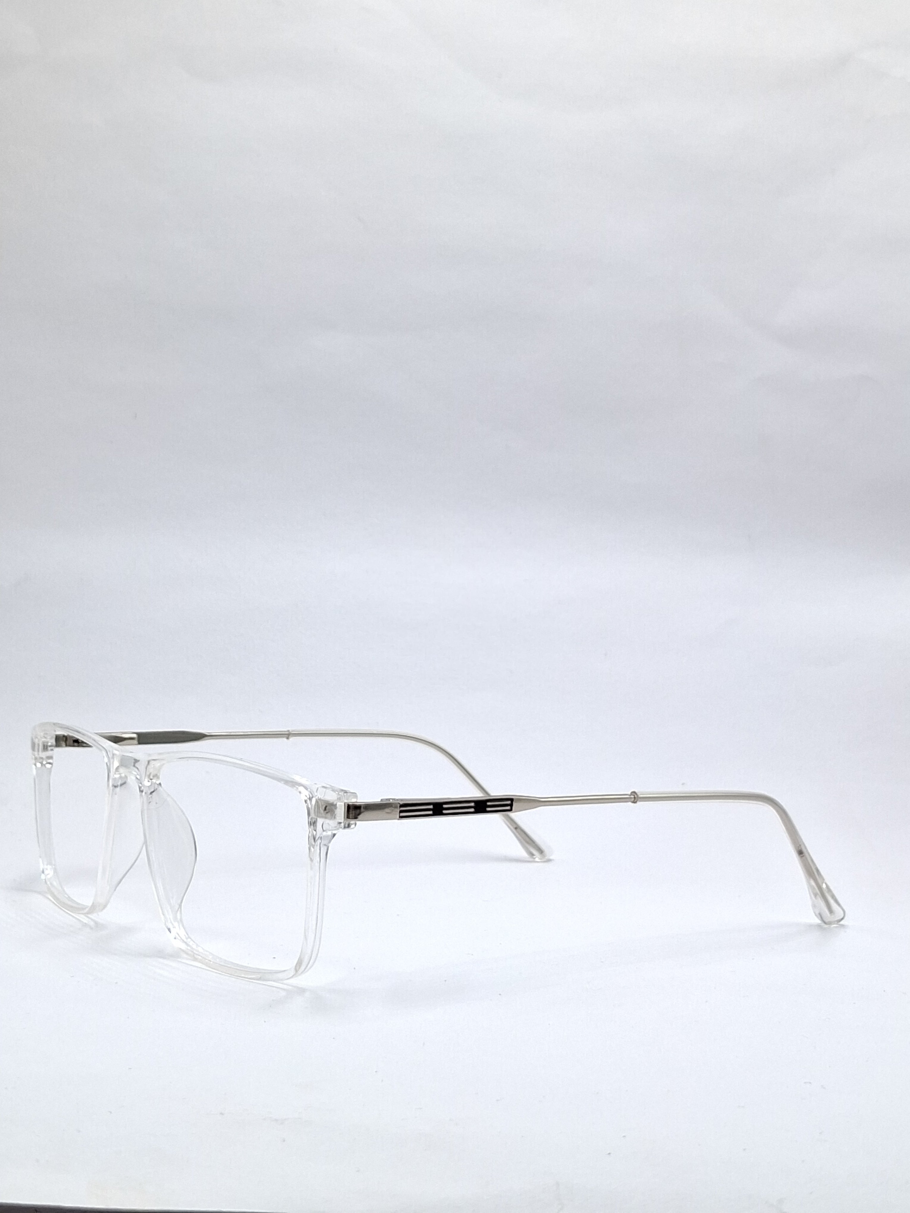 vision plus transparent with metal stick frame