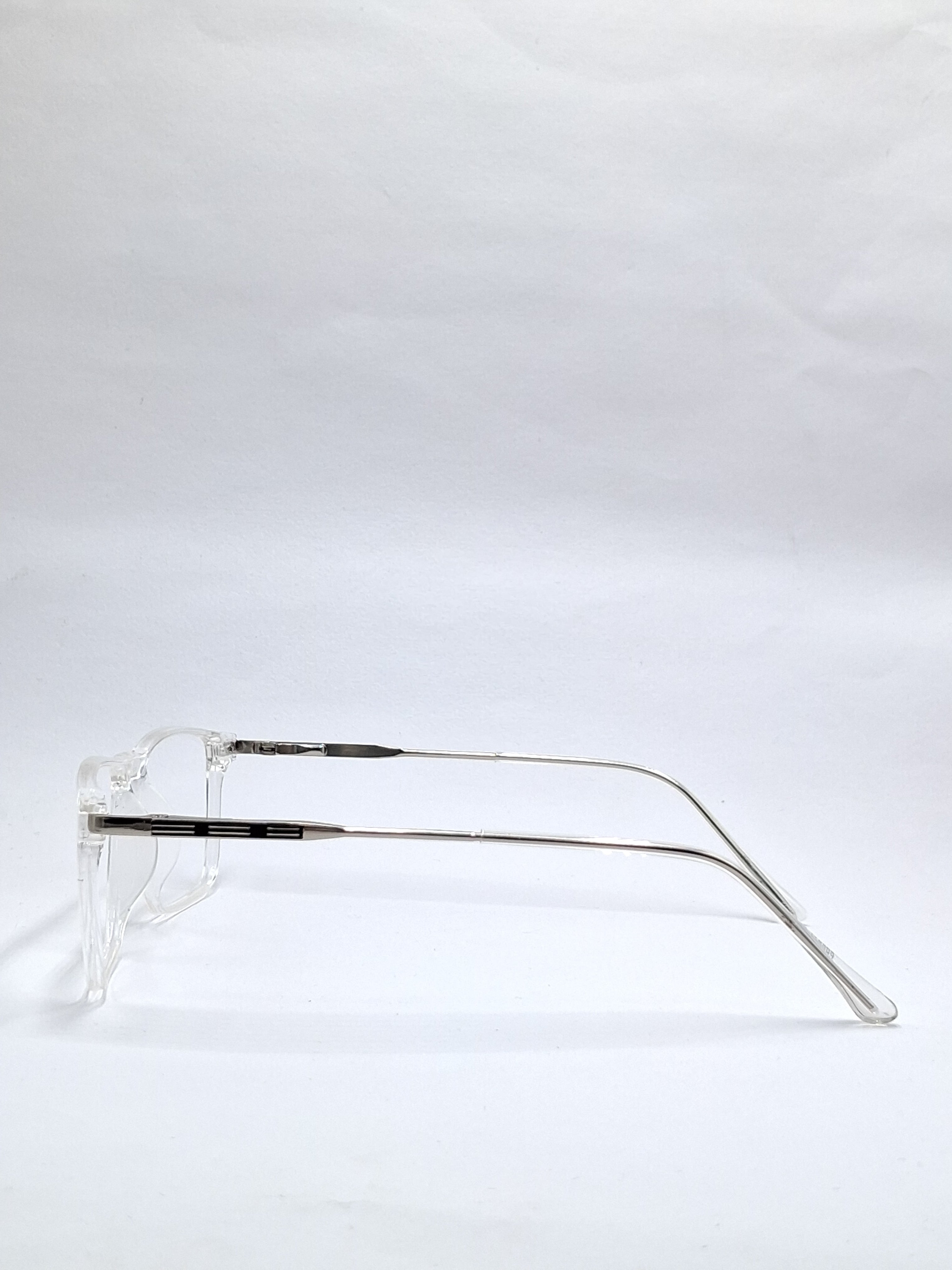 vision plus transparent with metal stick frame