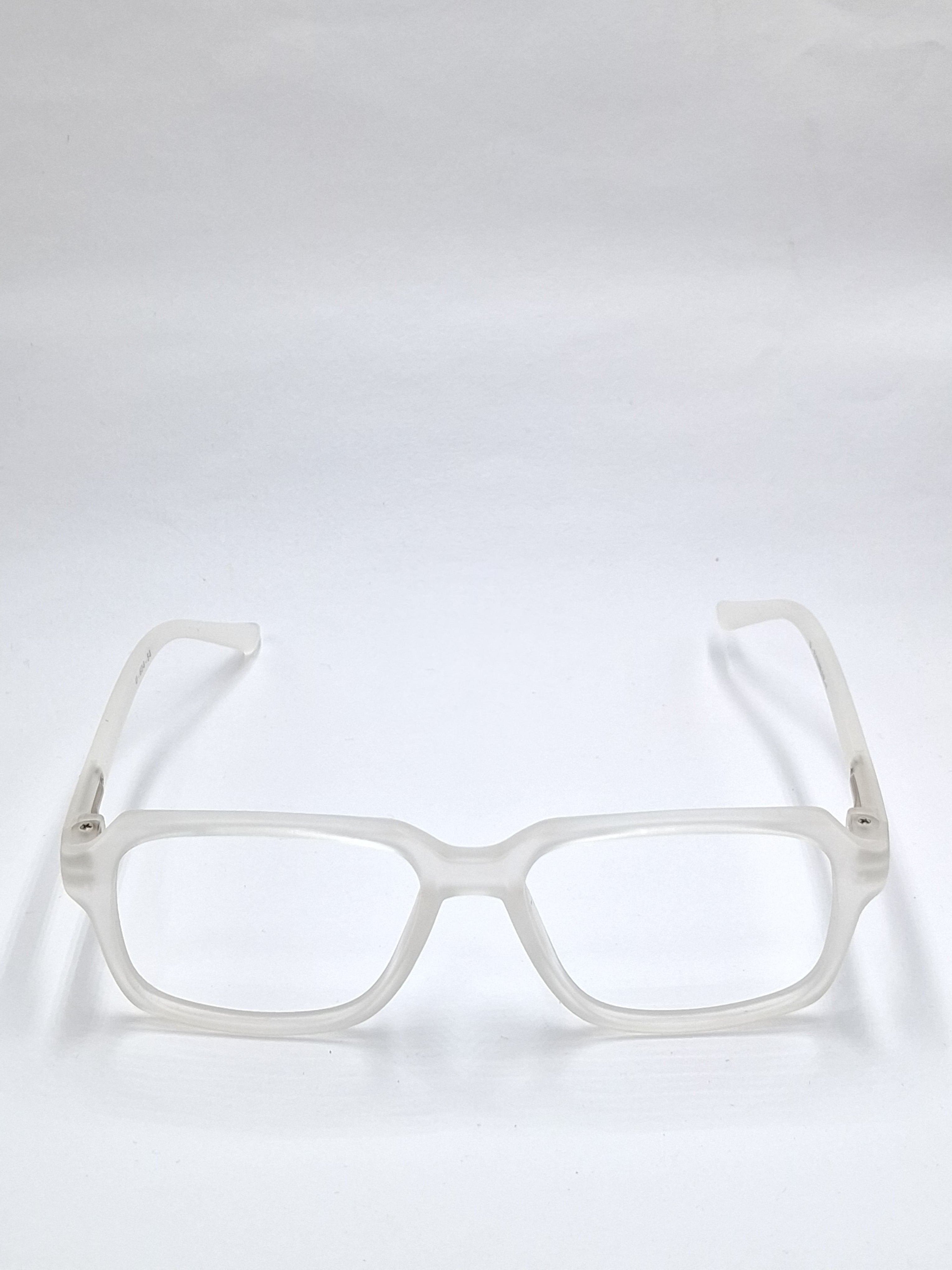 vision plus matte white frame