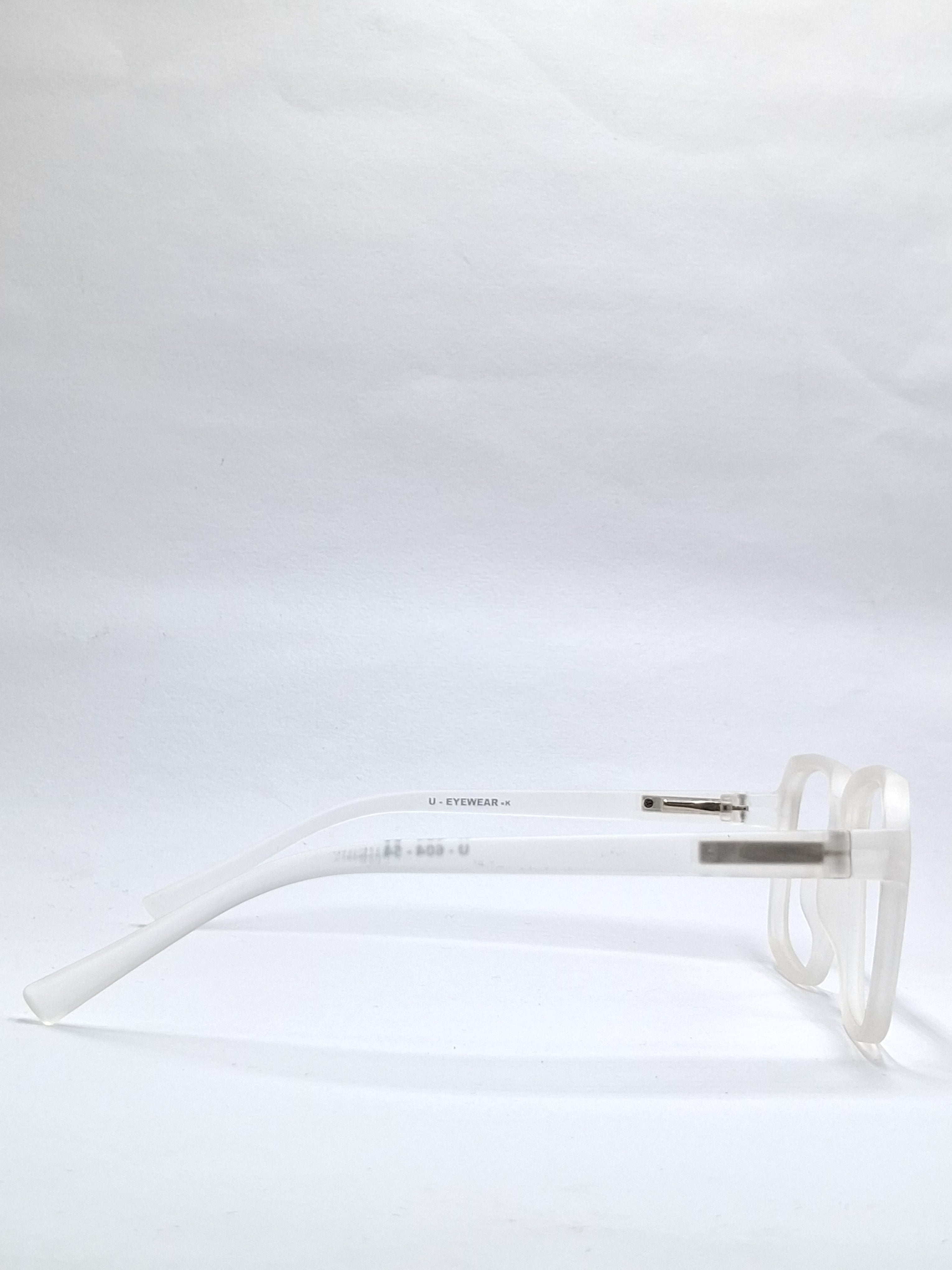vision plus matte white frame