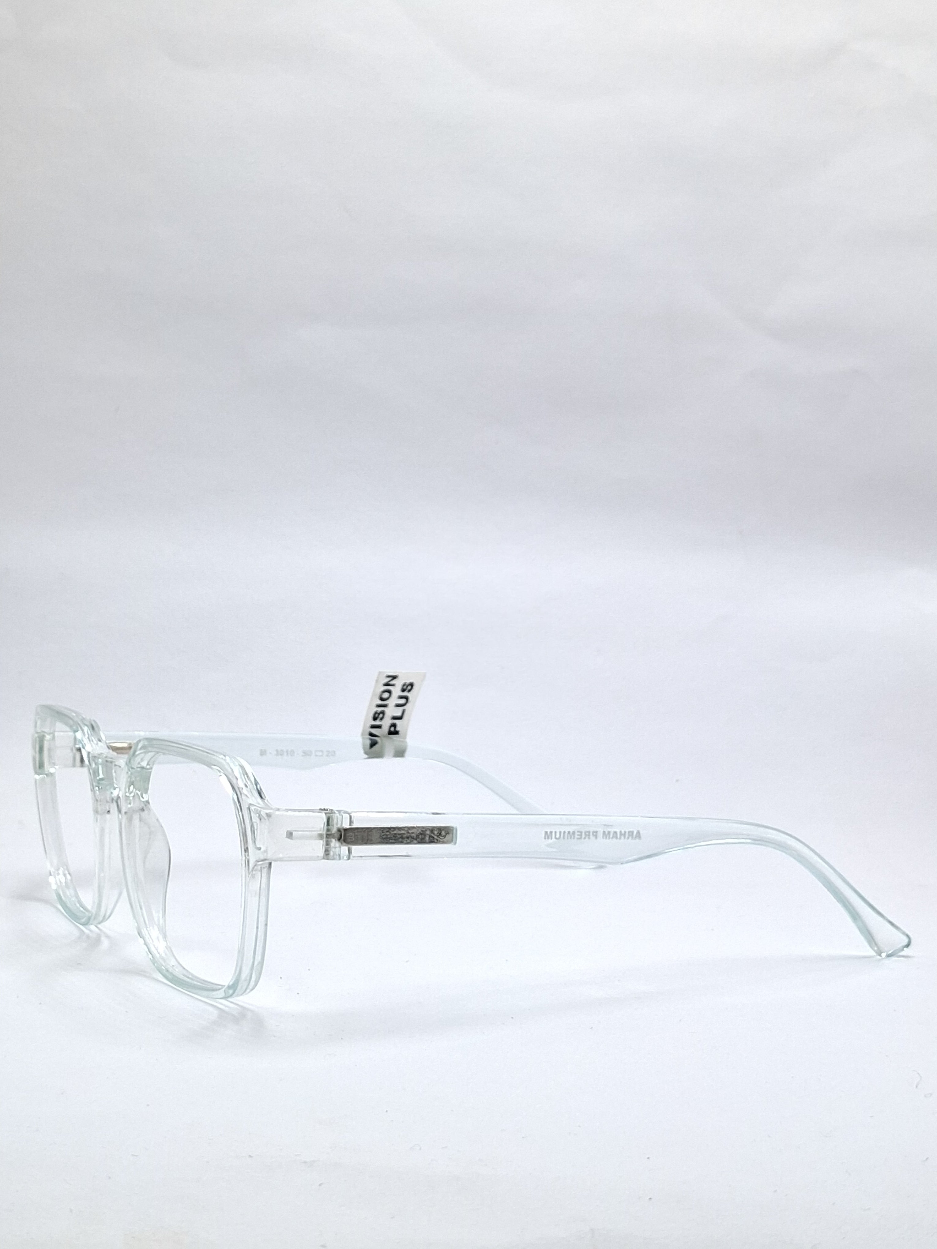 vision plus transparent frame