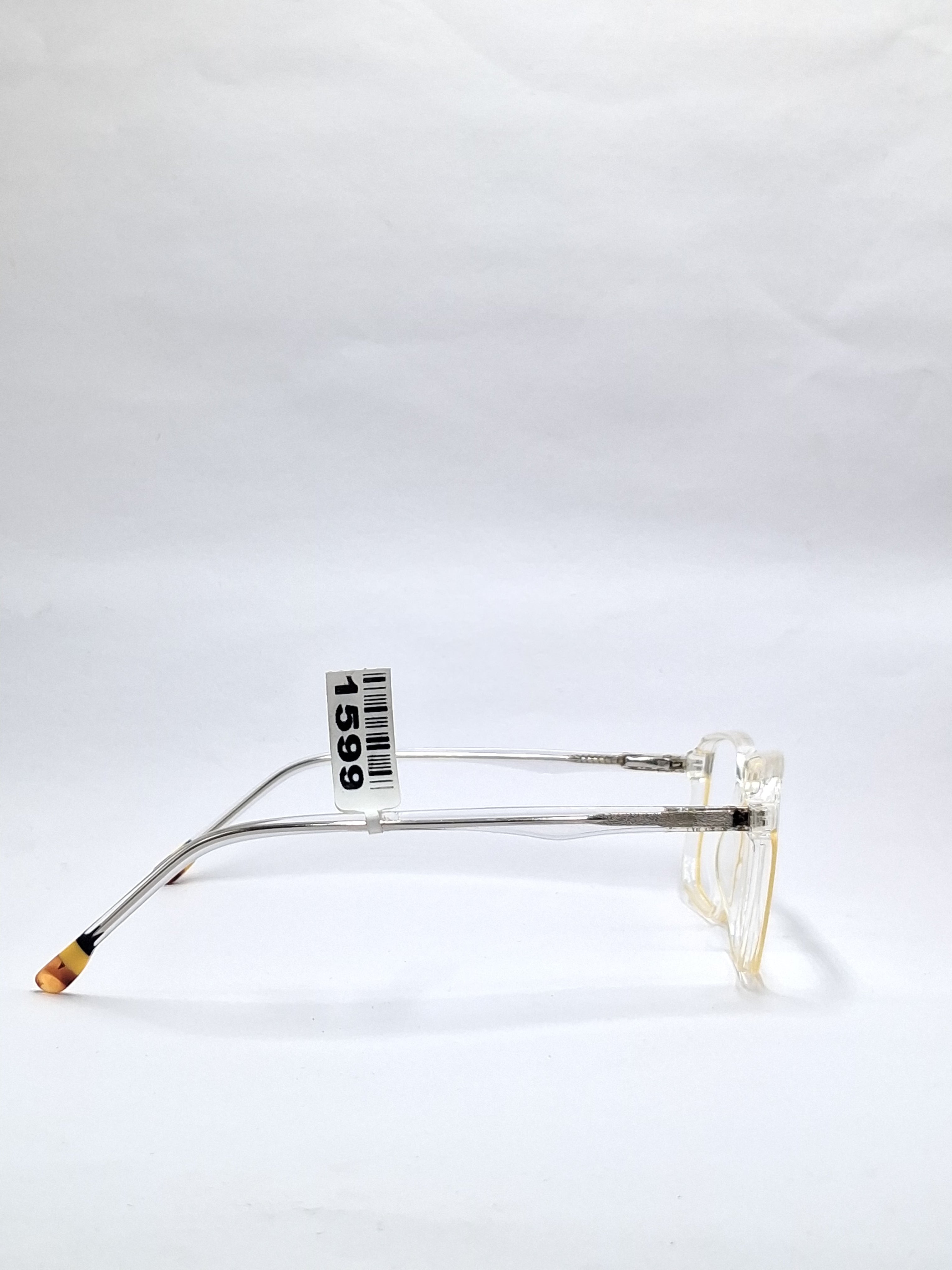 vision plus transparent and yellow with metal stick frame