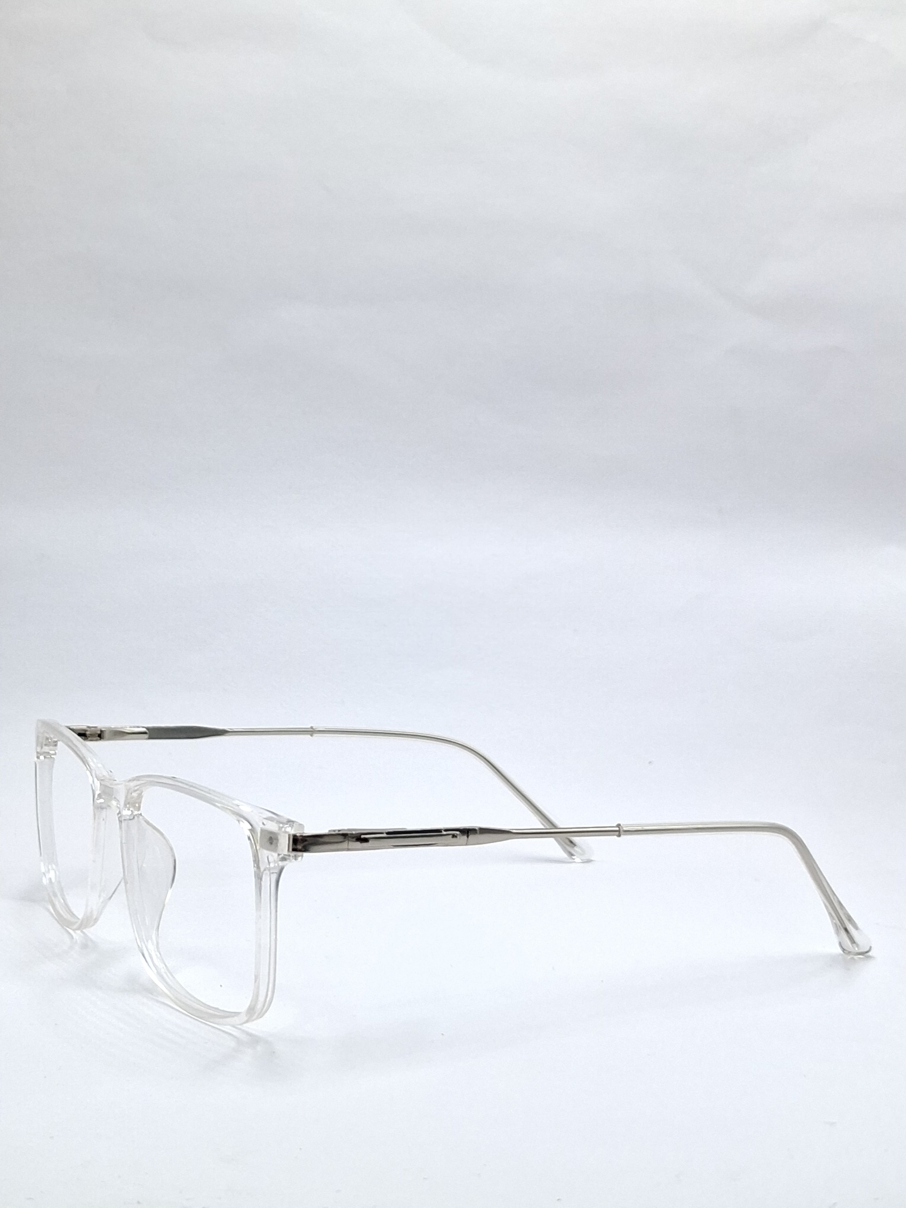 vision plus transparent with metal stick frame