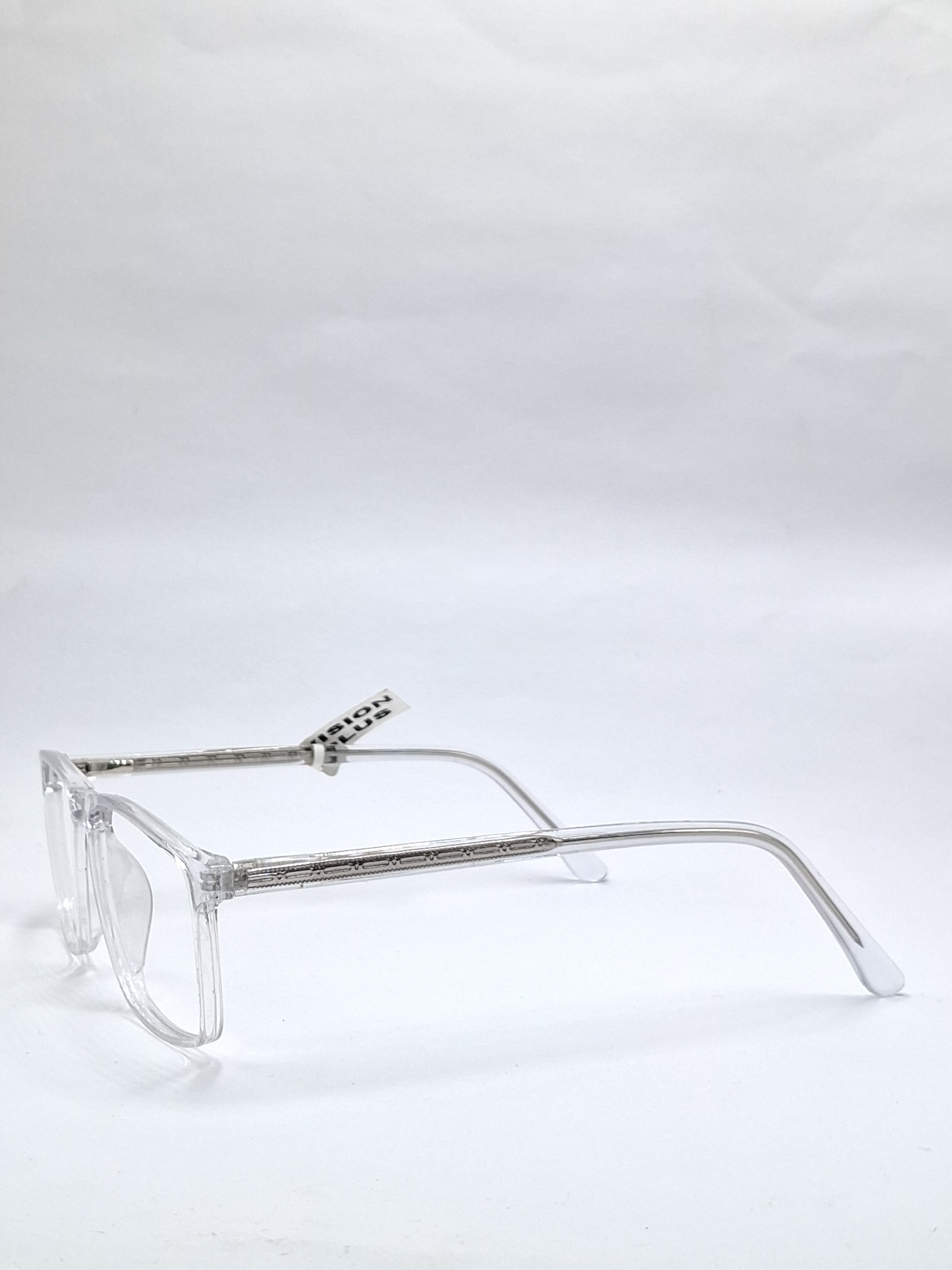 vision plus transparent with metal stick frame