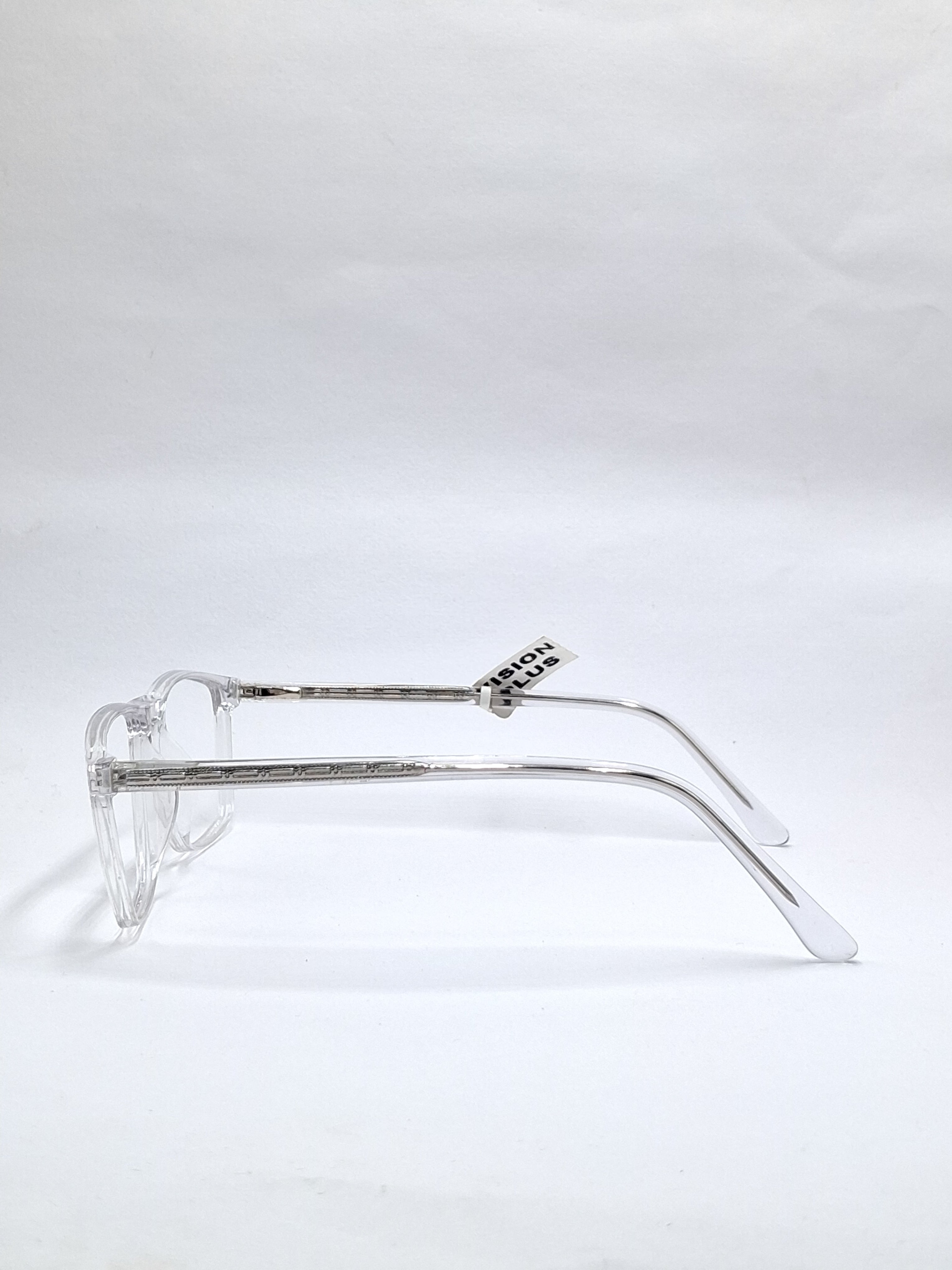vision plus transparent with metal stick frame