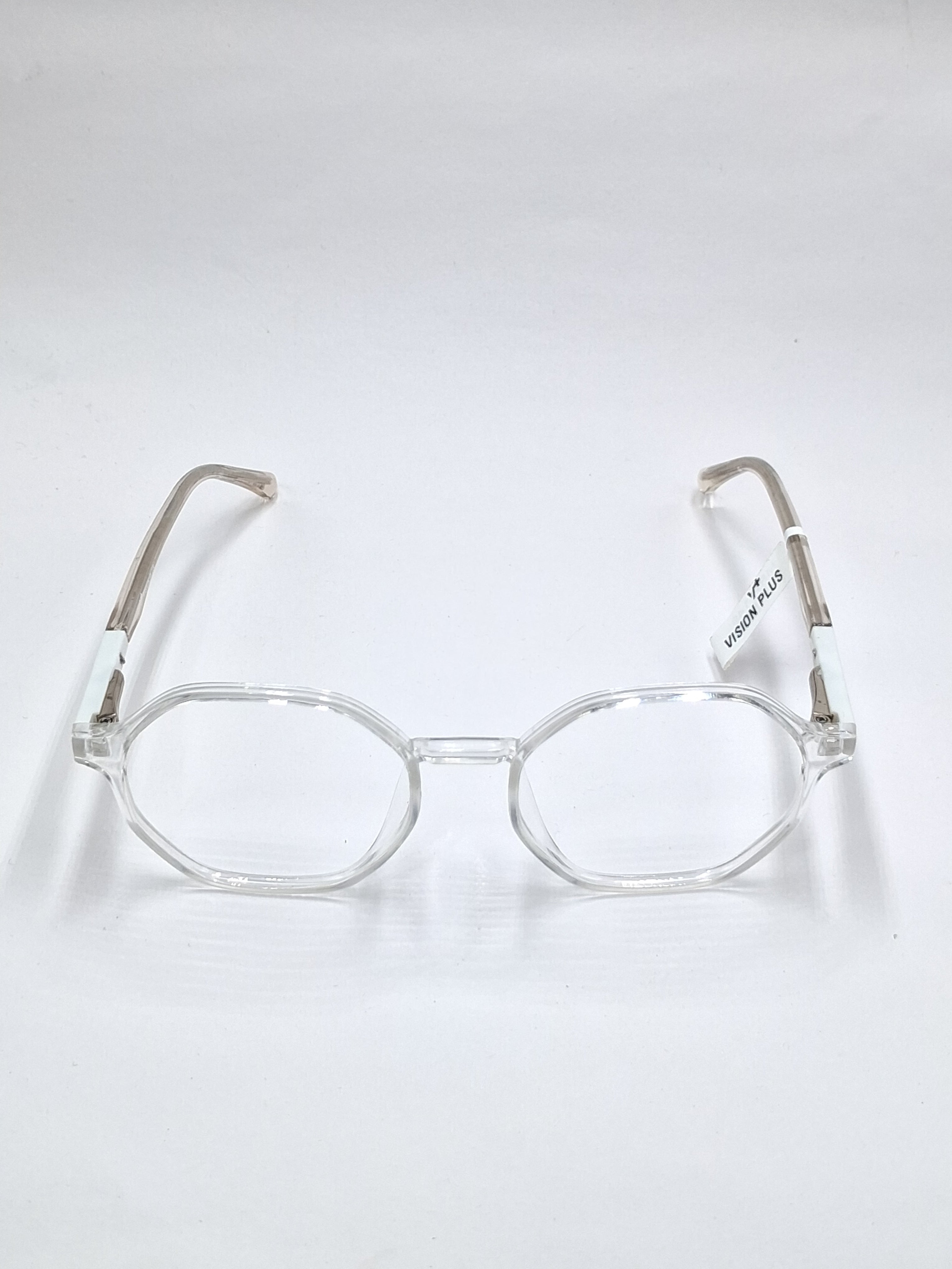 vision plus transparent with metal stick frame