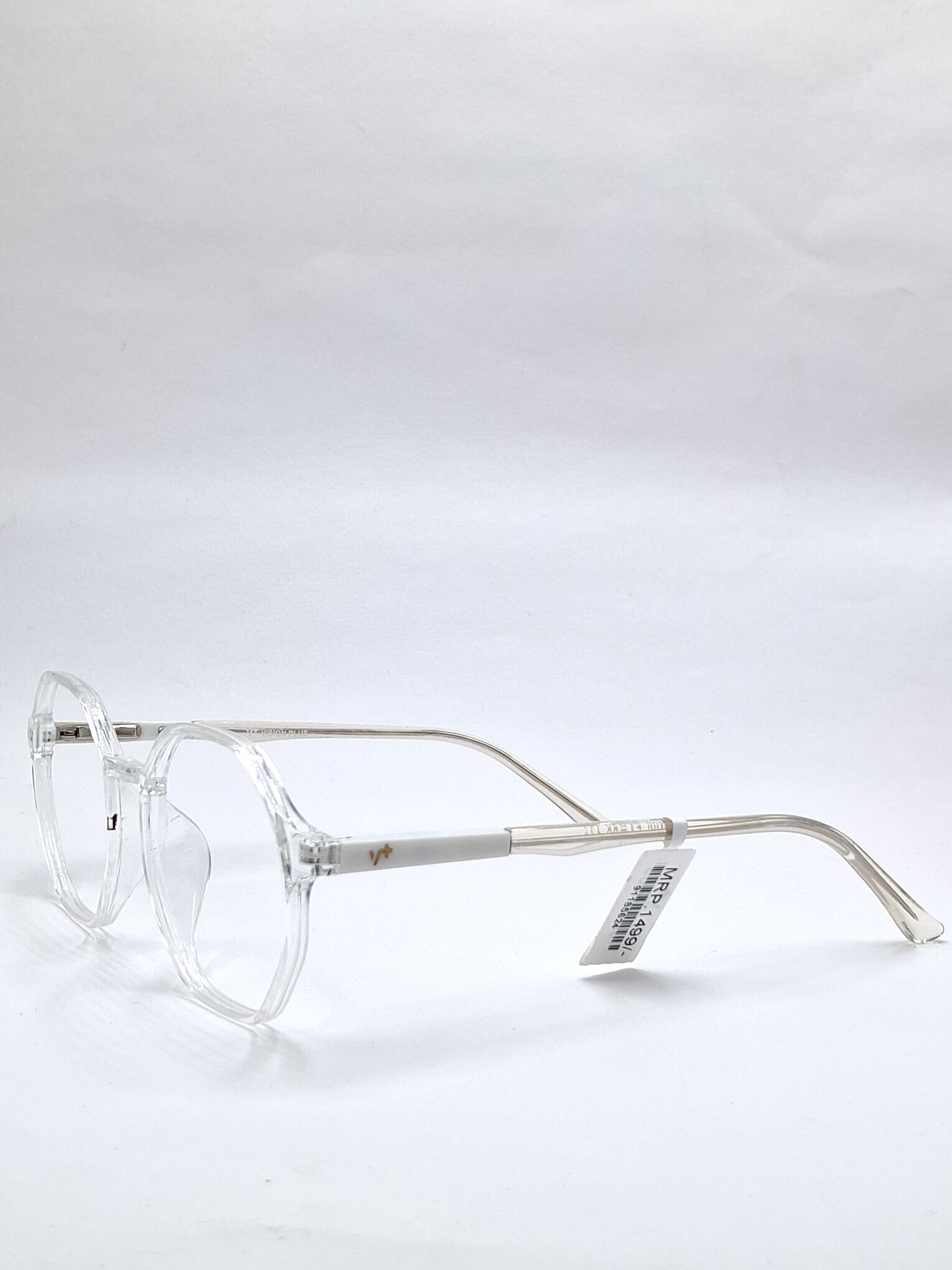 vision plus transparent with metal stick frame