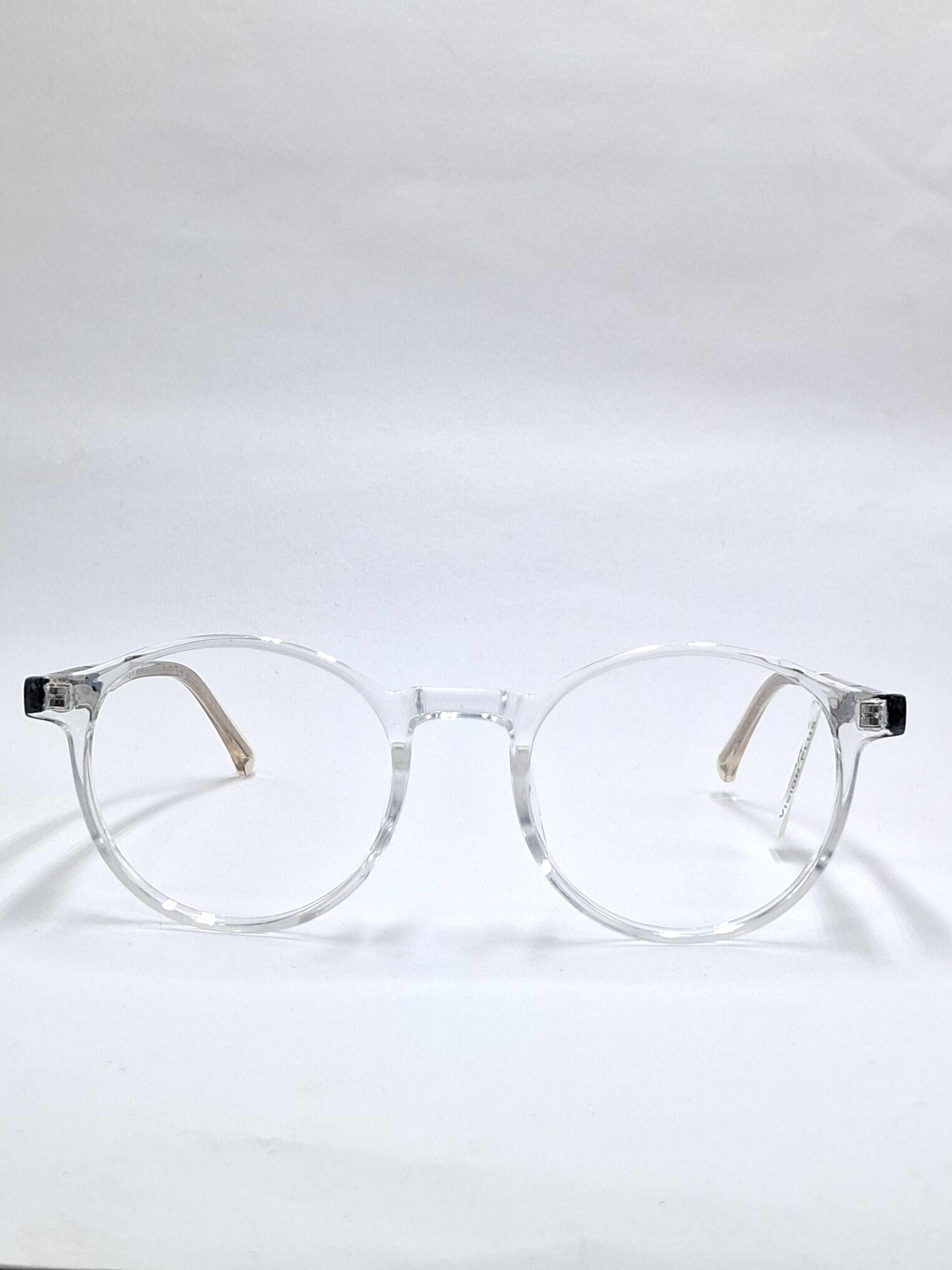 vision plus transparent with metal stick frame