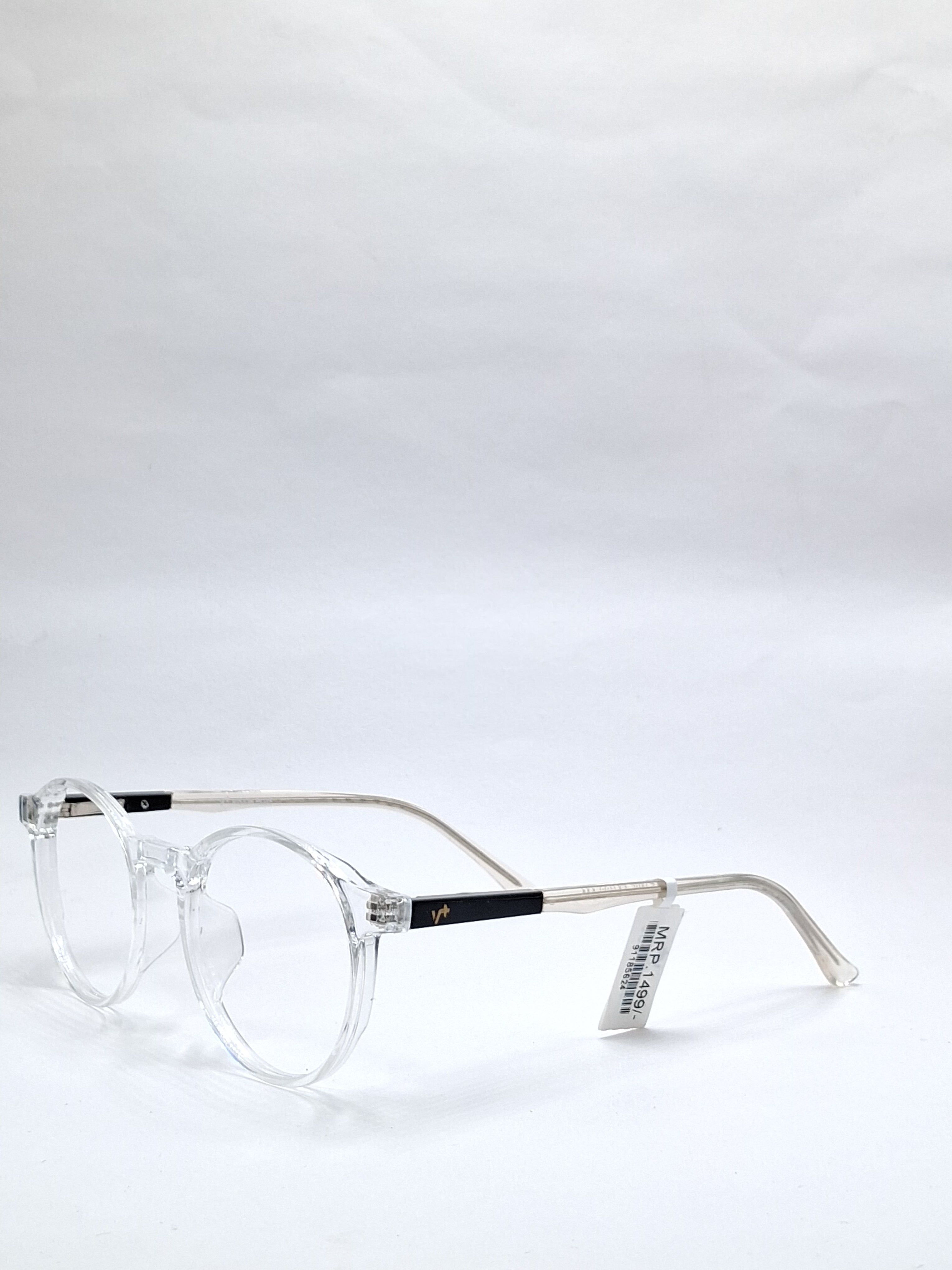 vision plus transparent with metal stick frame