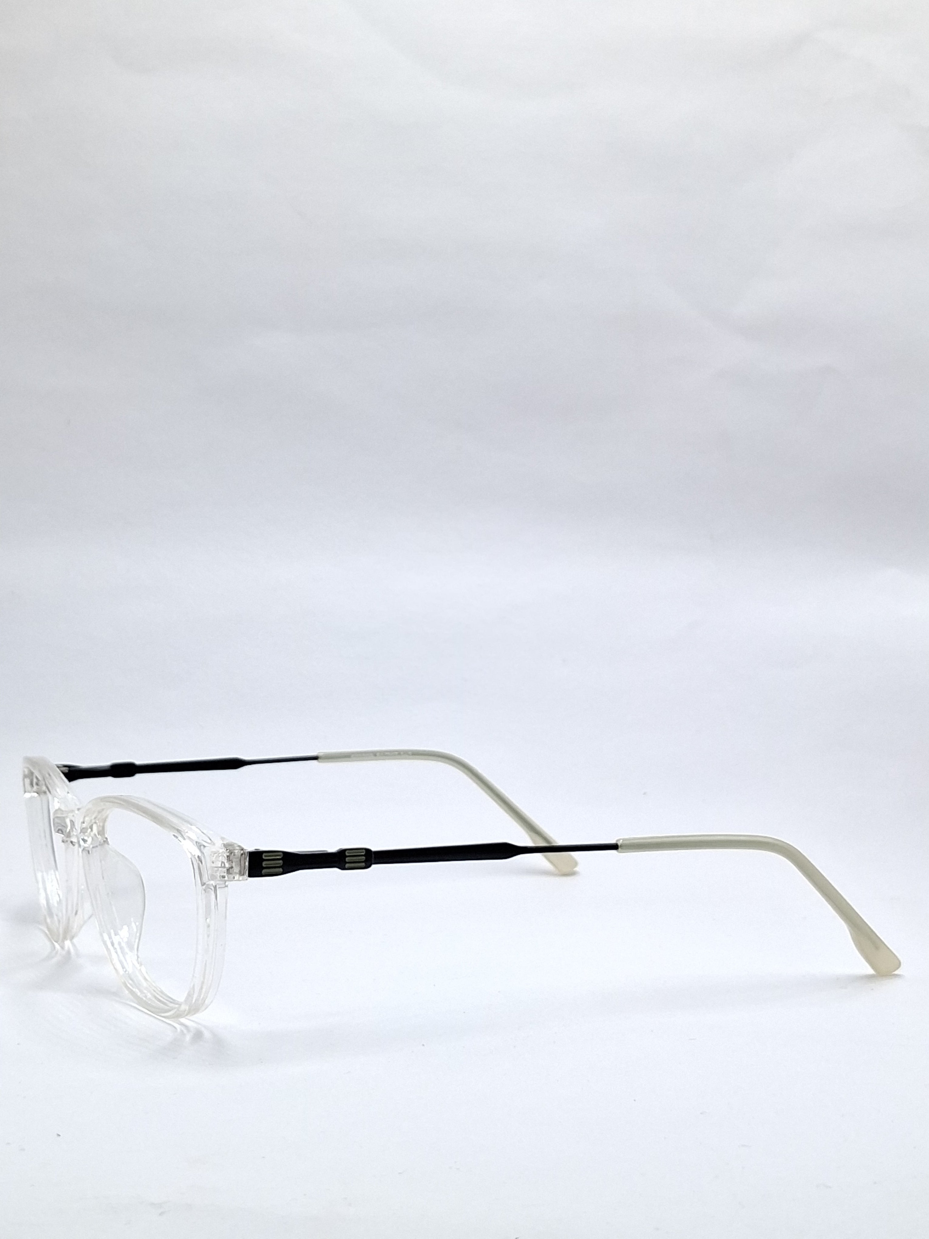 vision plus matte white with metal stick frame