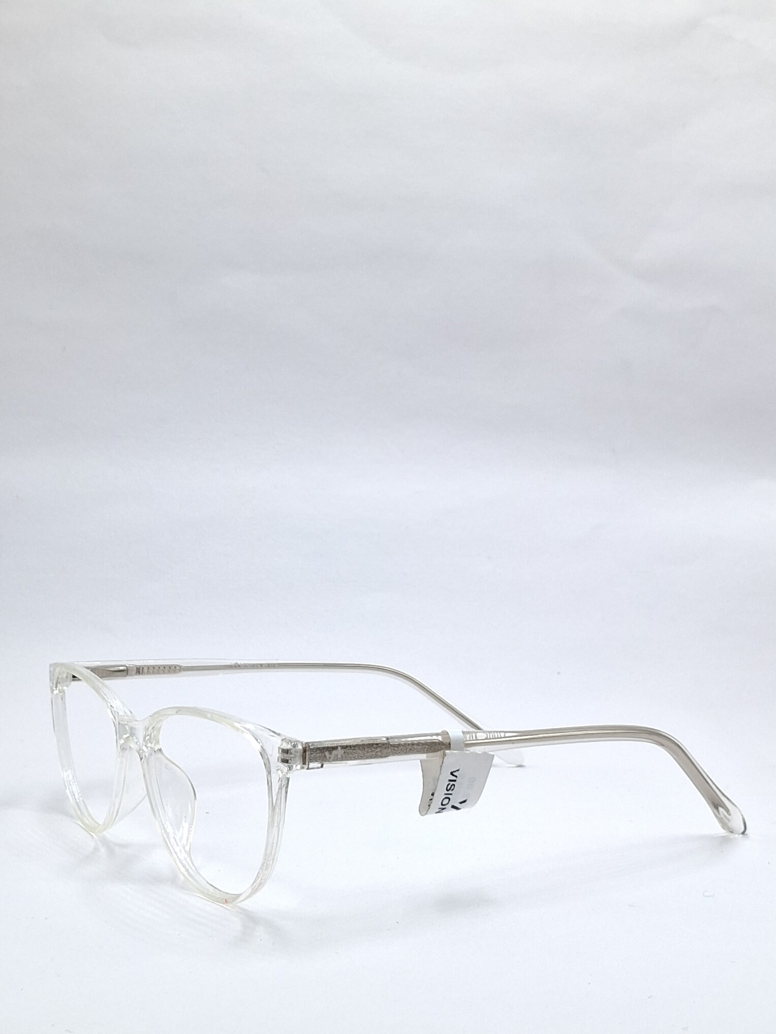 vision plus transparent with metal stick frame