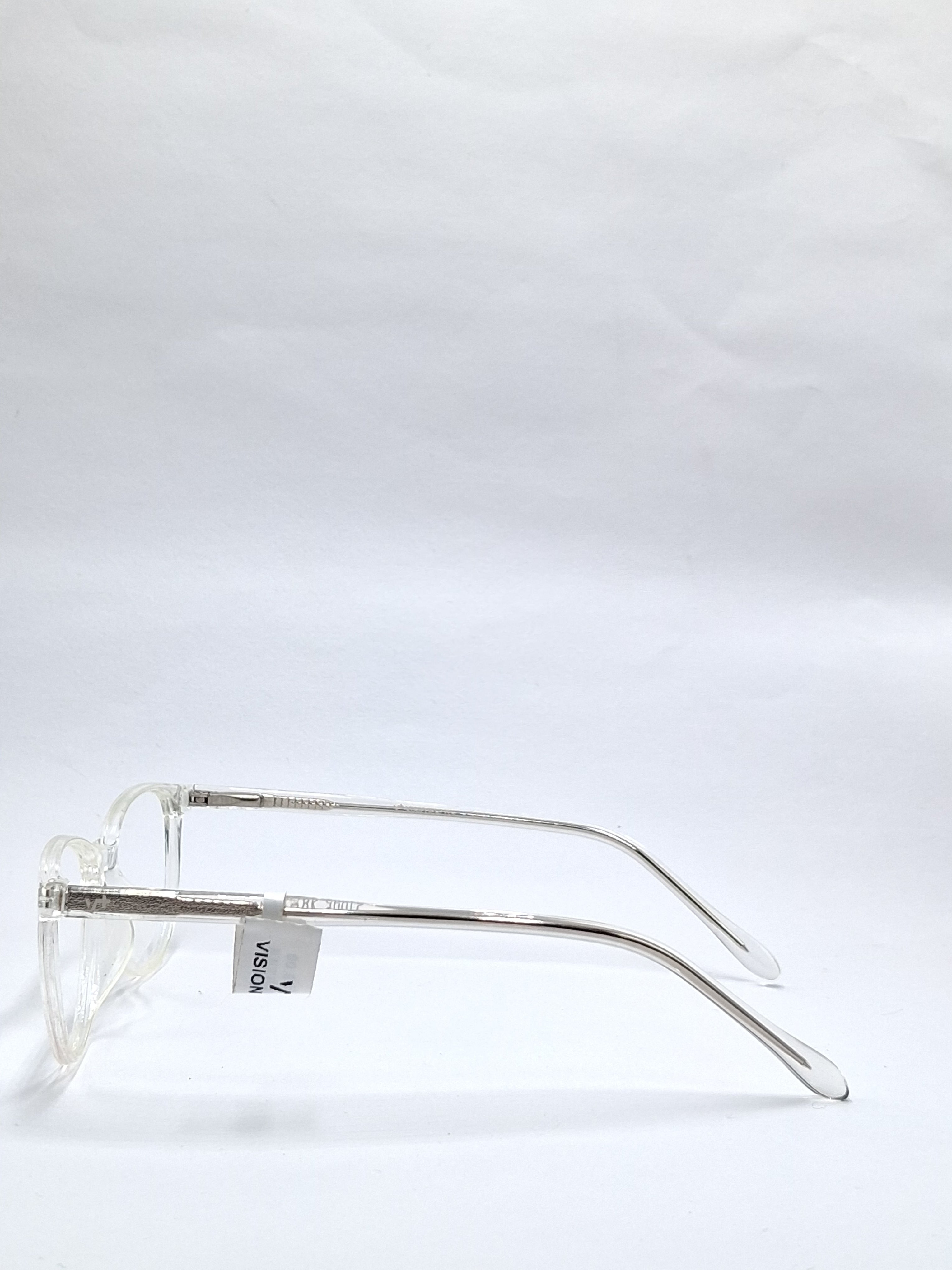 vision plus transparent with metal stick frame