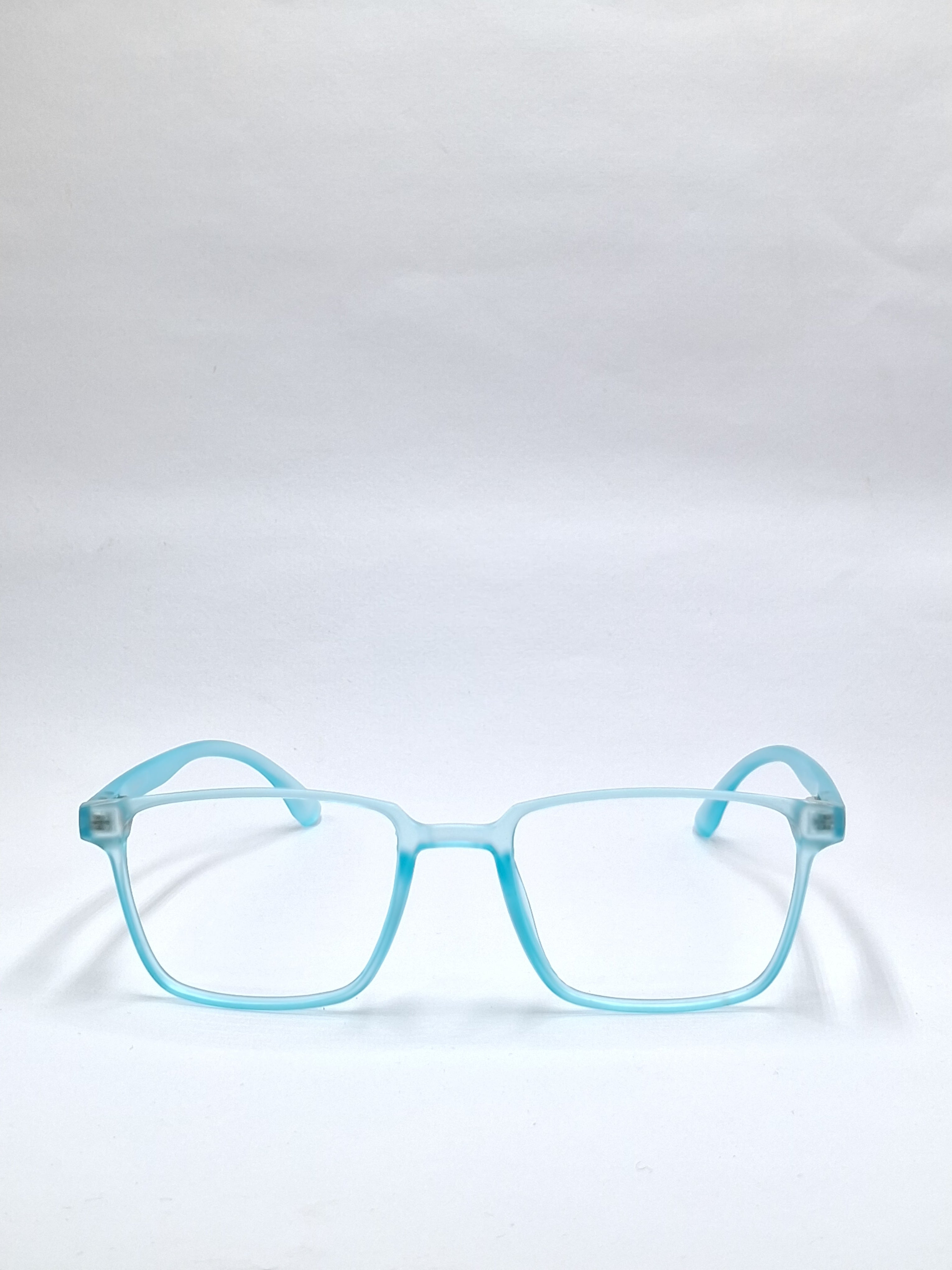 vision plus matte sky blue frame