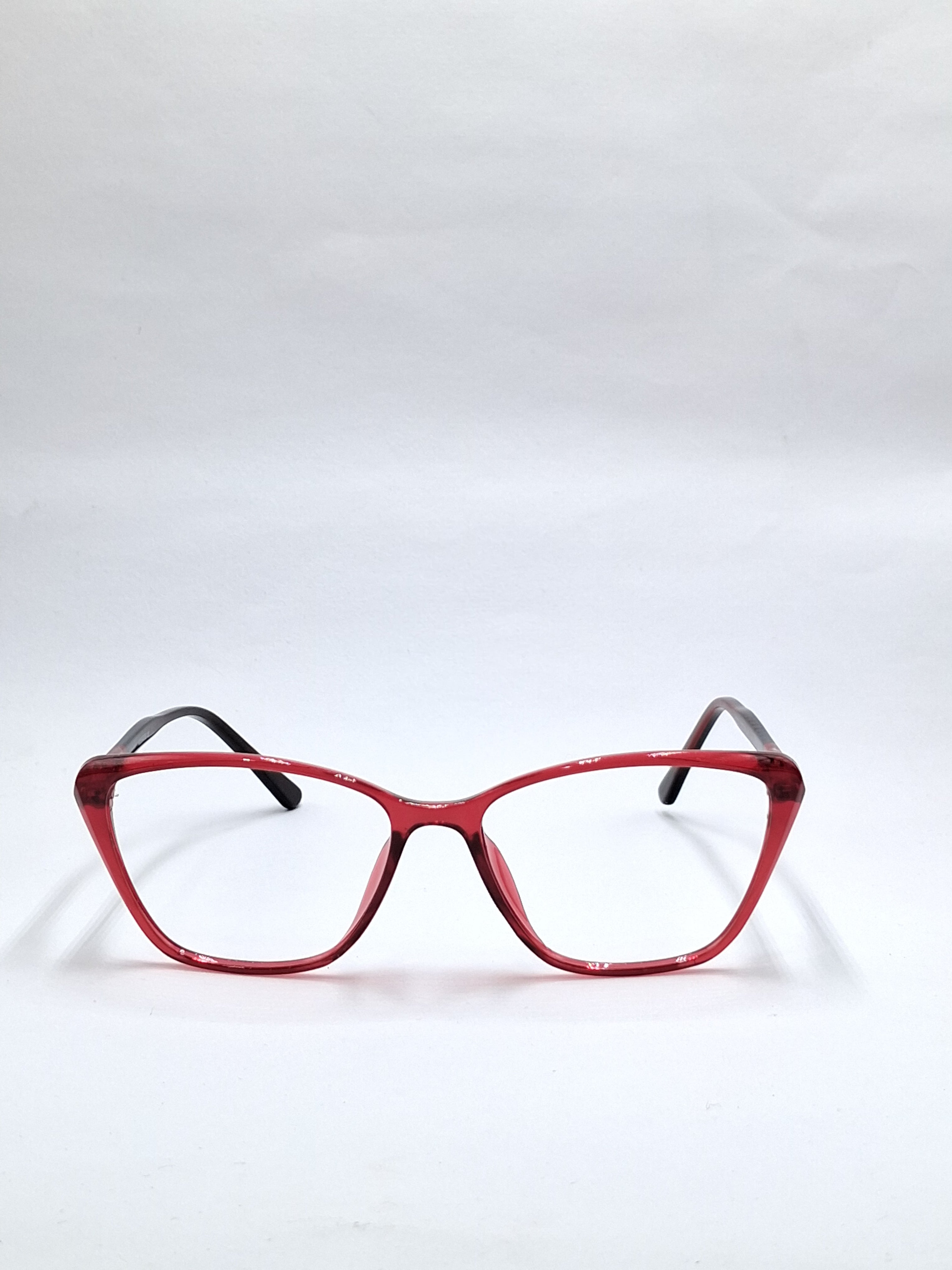 vision plus crystal red frame