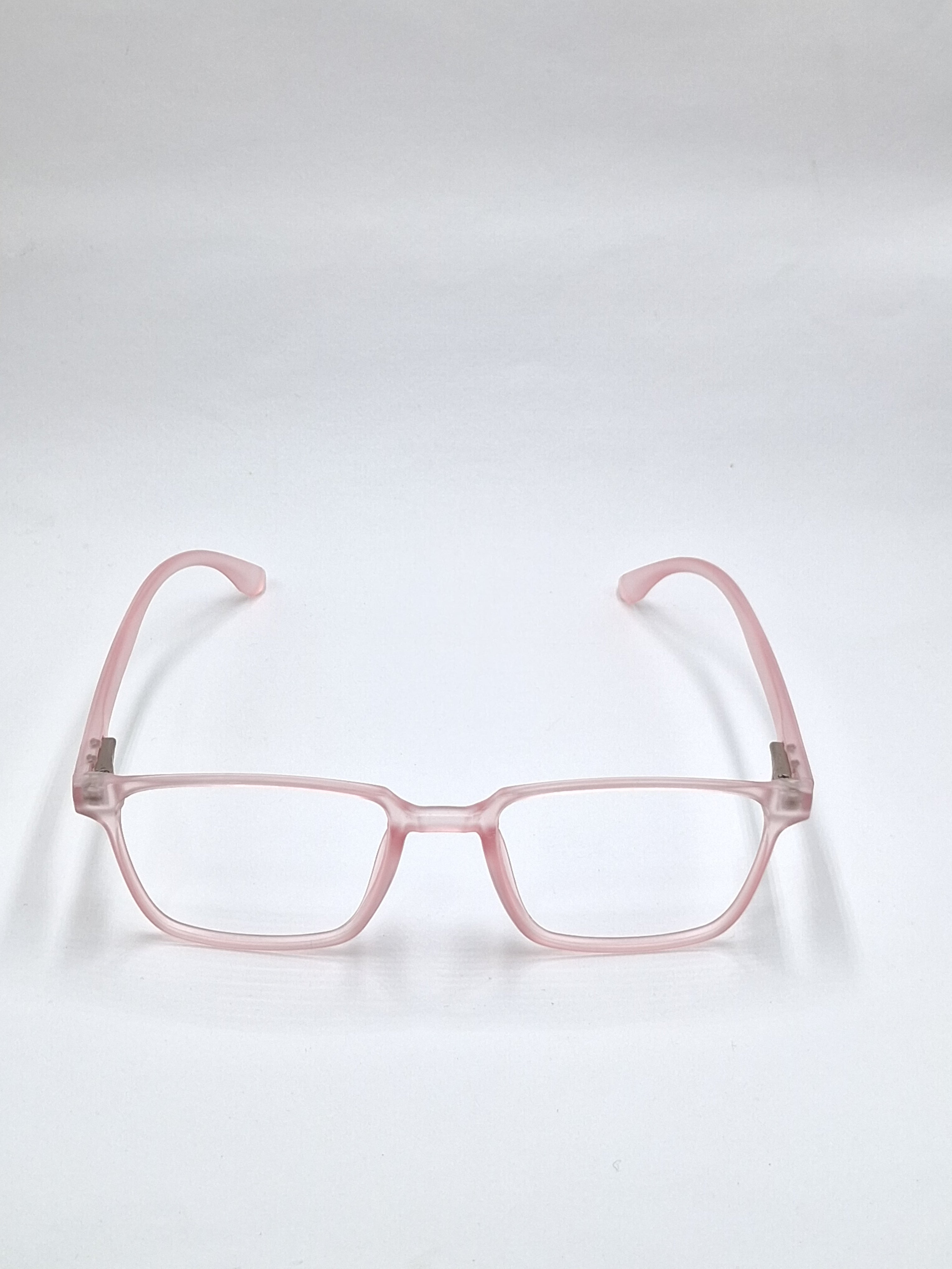vision plus matte light pink frame