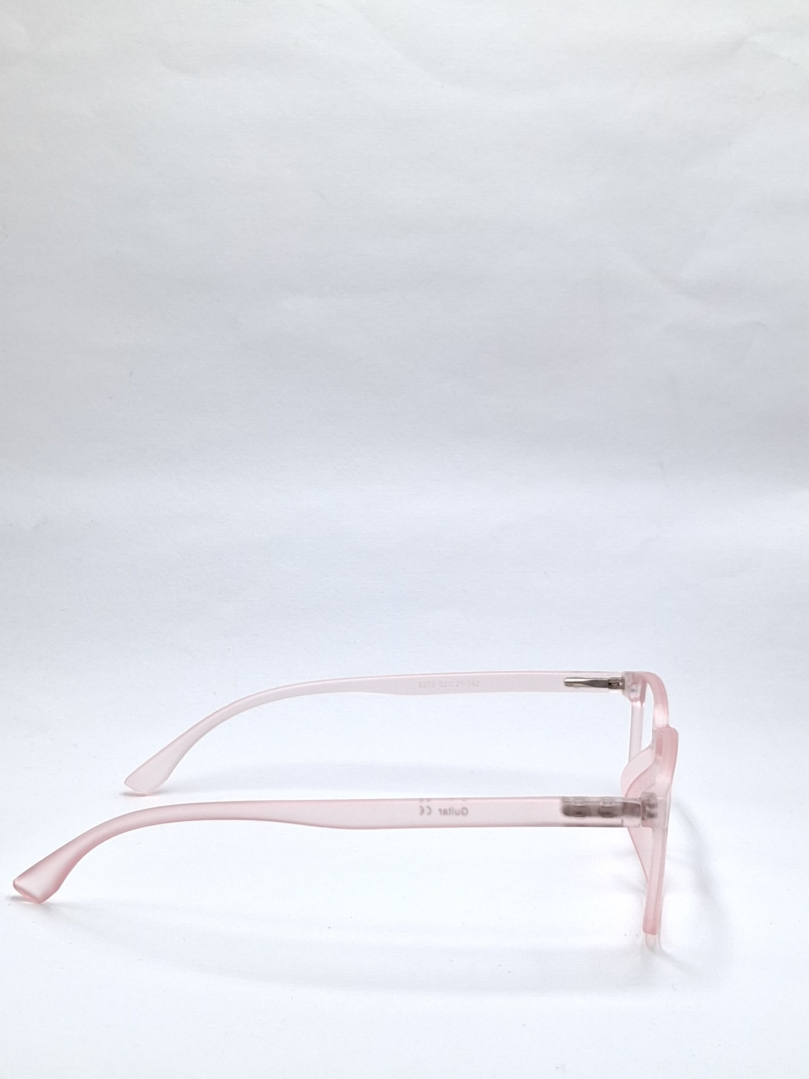 vision plus matte light pink frame