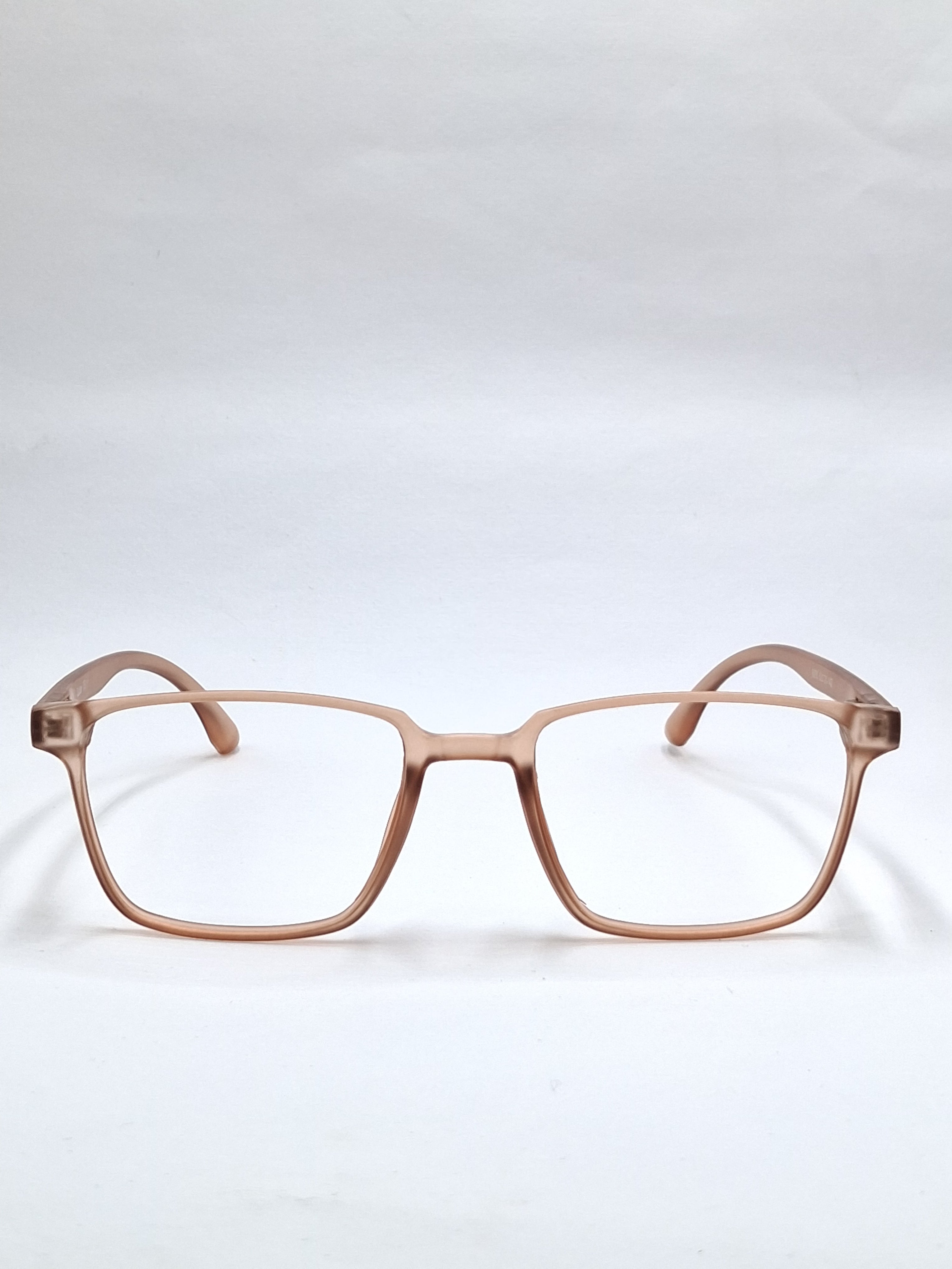vision plus matte brown frame