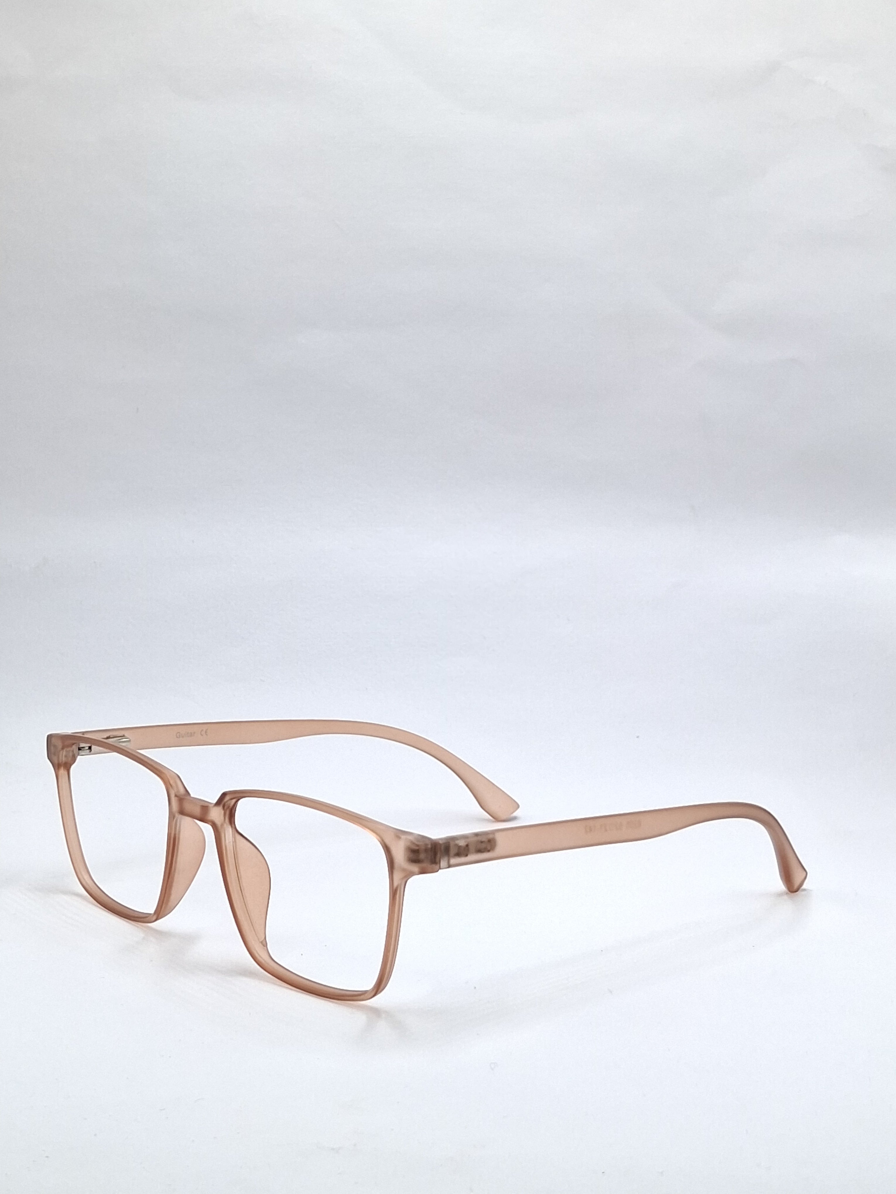 vision plus matte brown frame