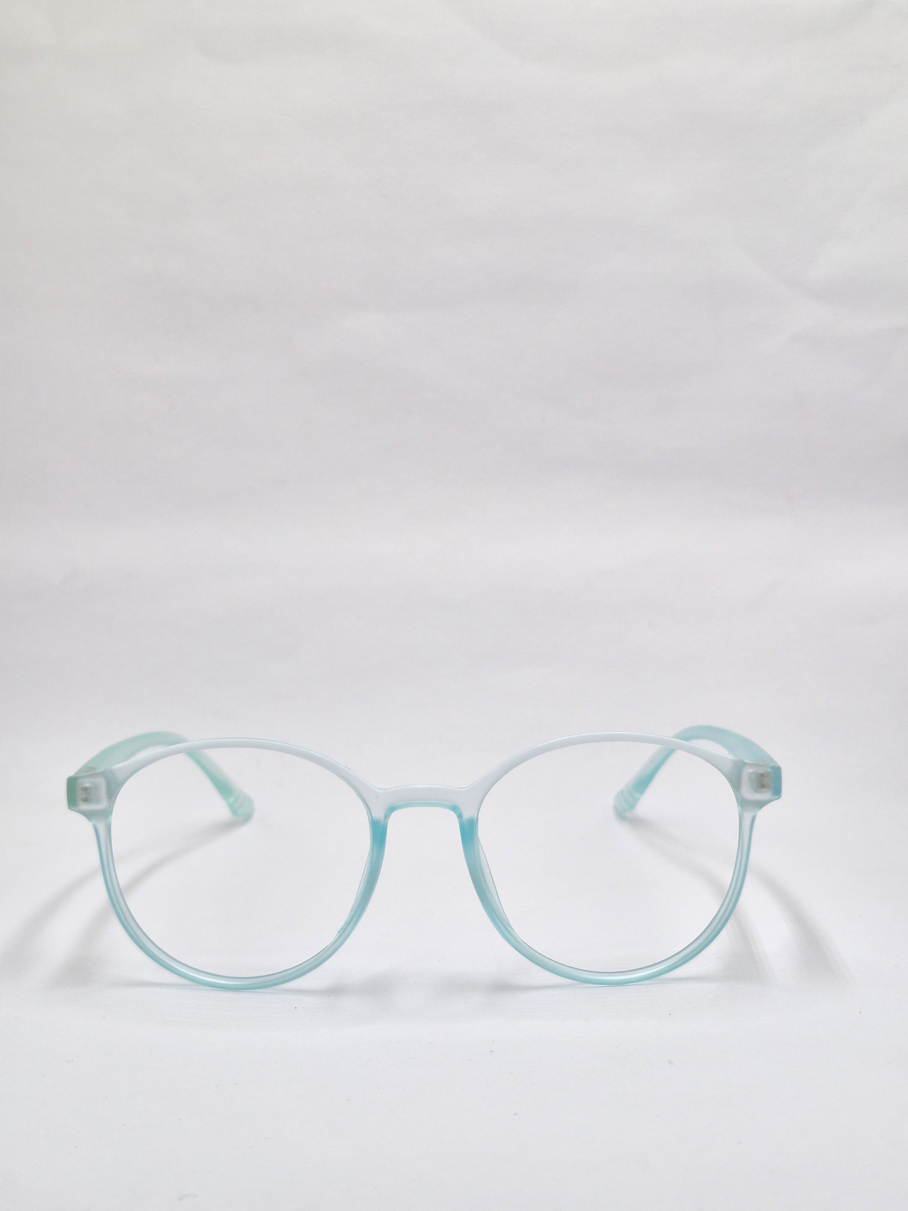 vision plus matte sky blue frame