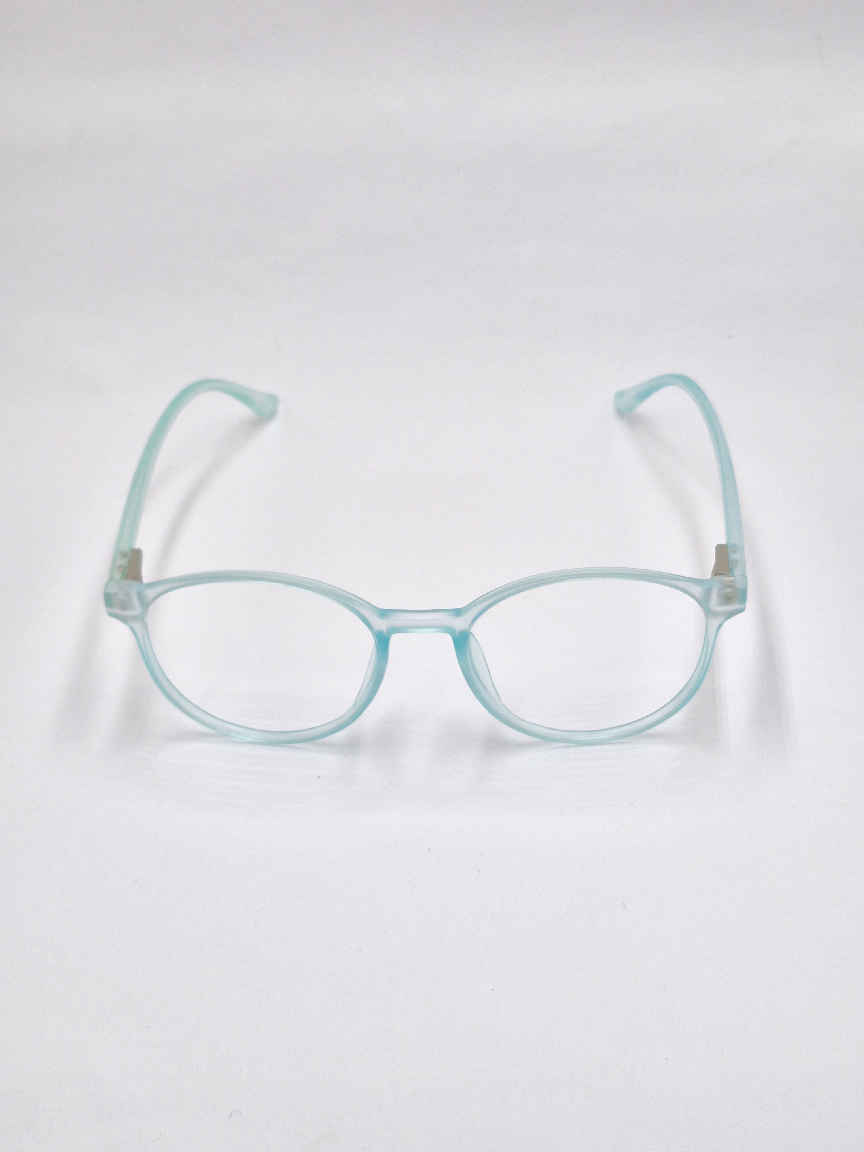 vision plus matte sky blue frame