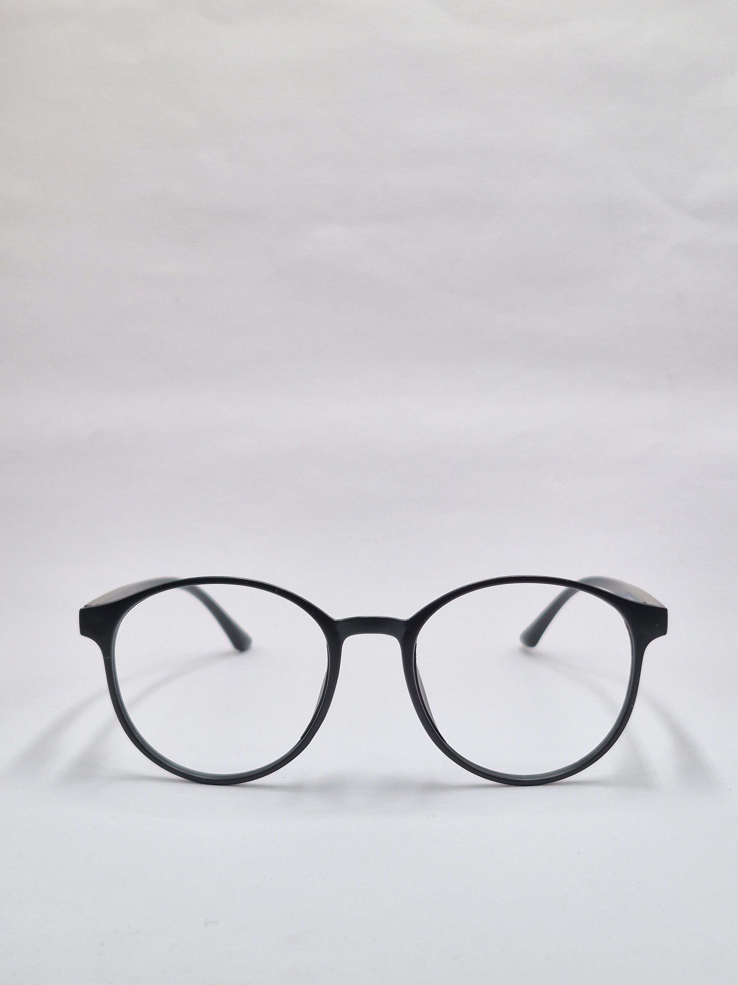 vision plus  matte black frame