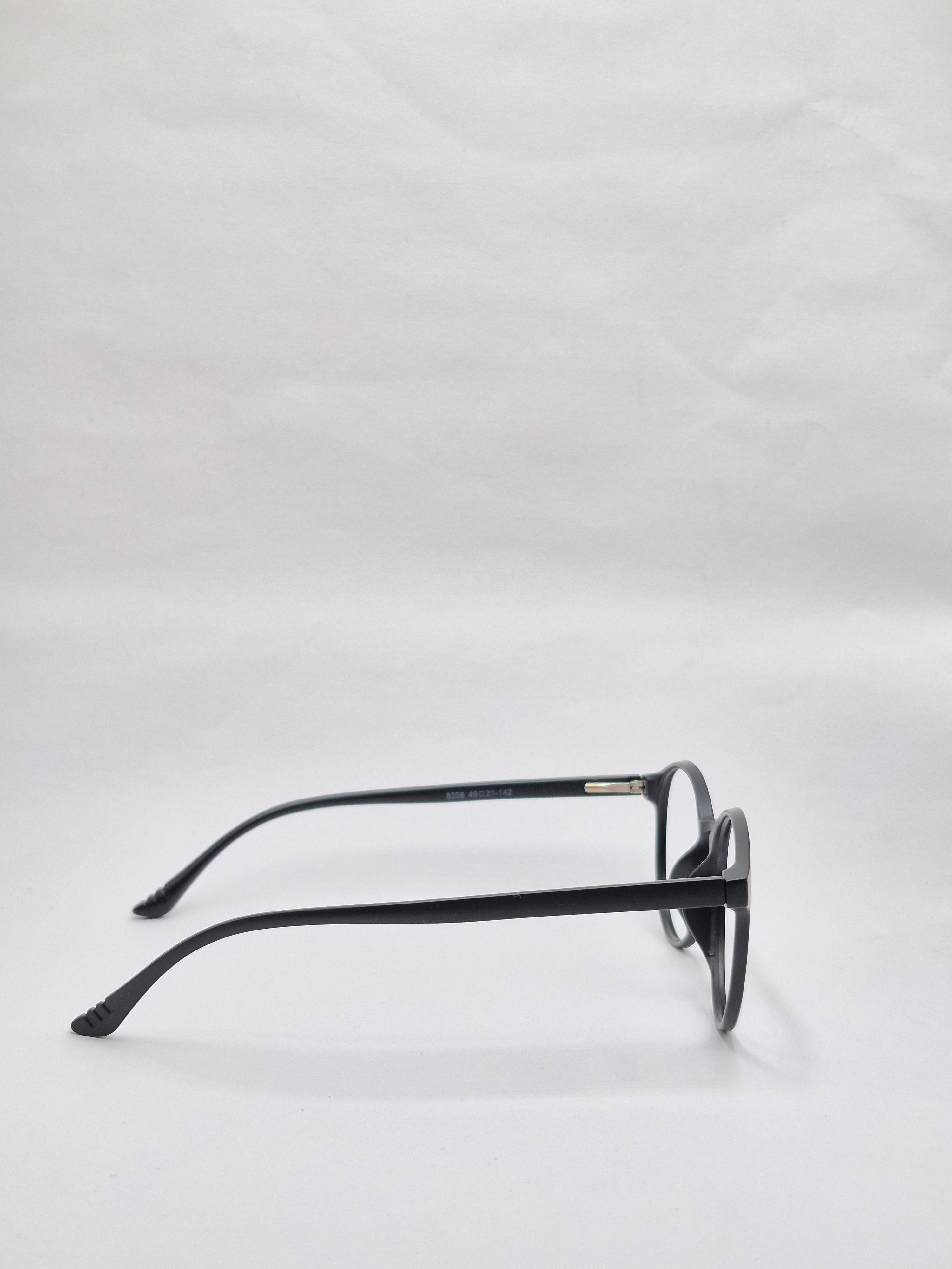 vision plus  matte black frame