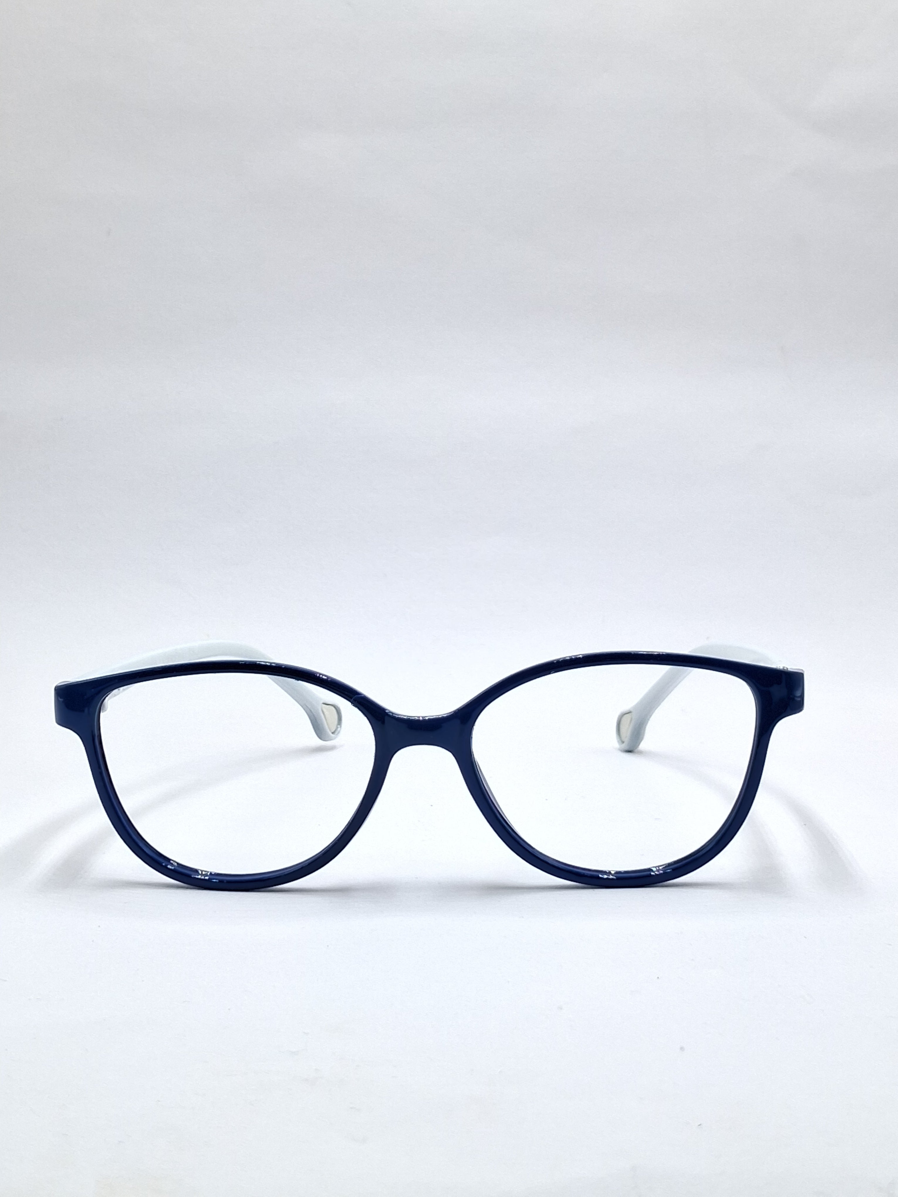 vision plus blue and white stick kids frame