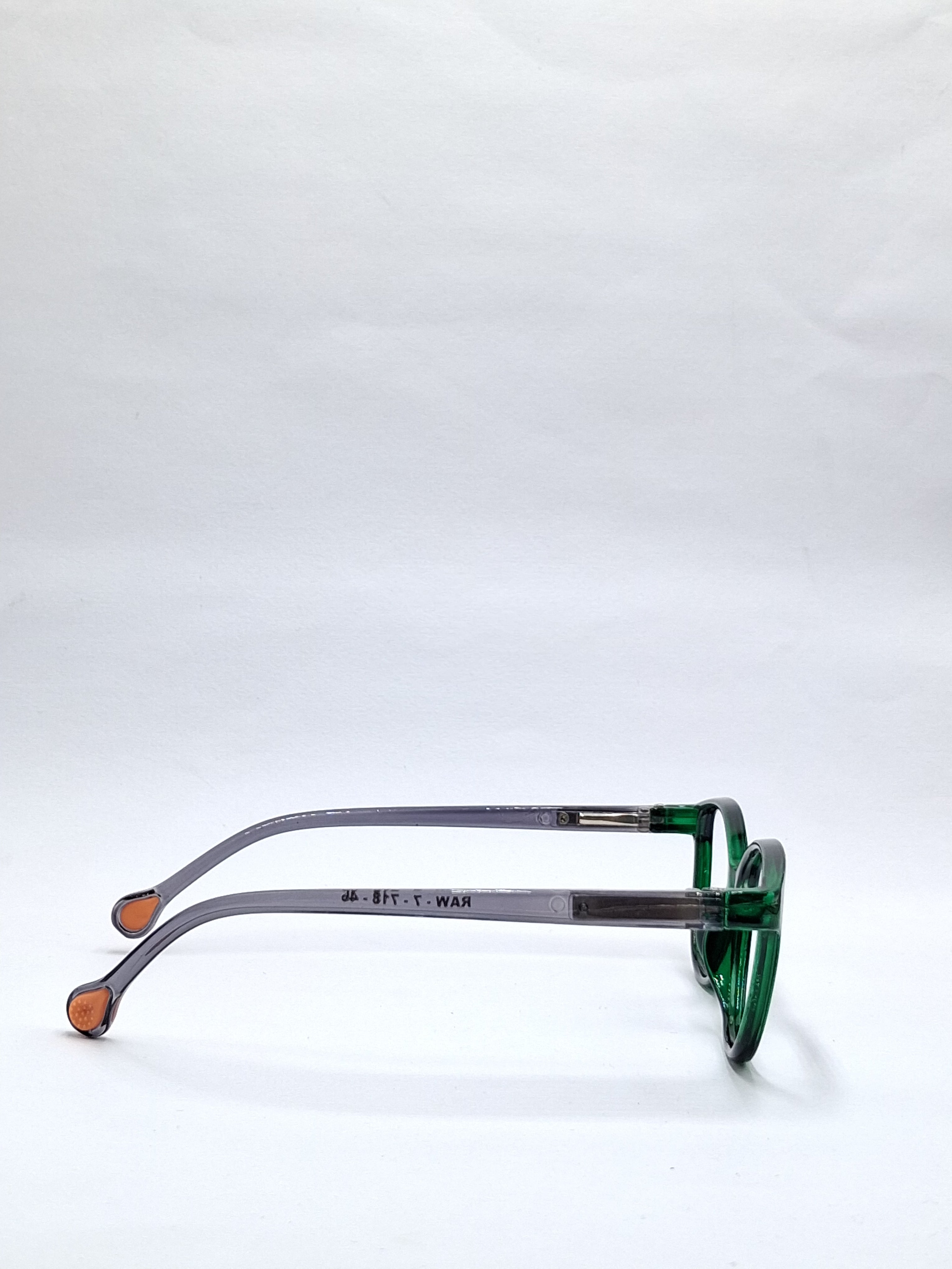 vision plus crystal green with gray stick kids frame