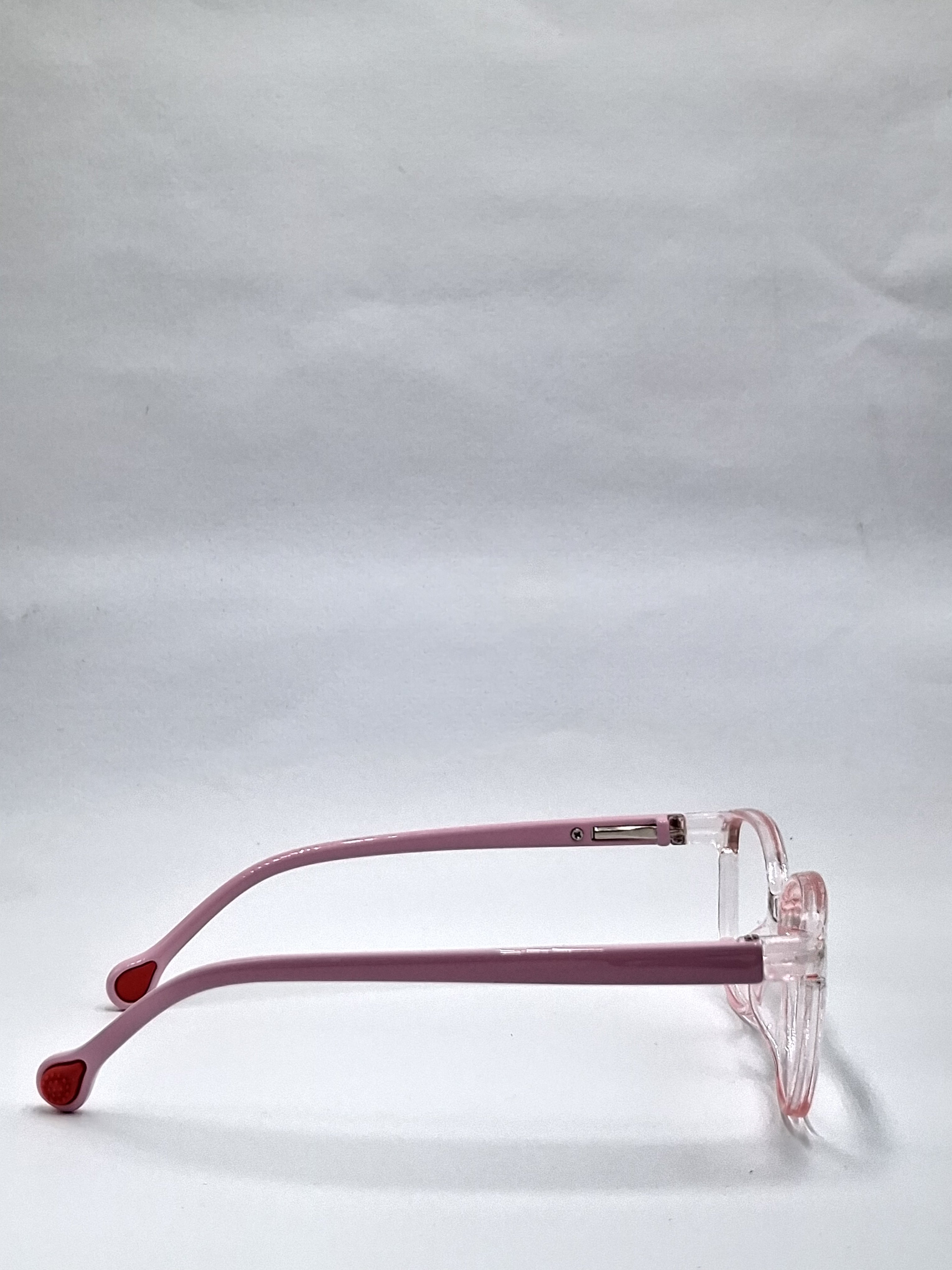 vision plus crystal pink and pink stick kids frame