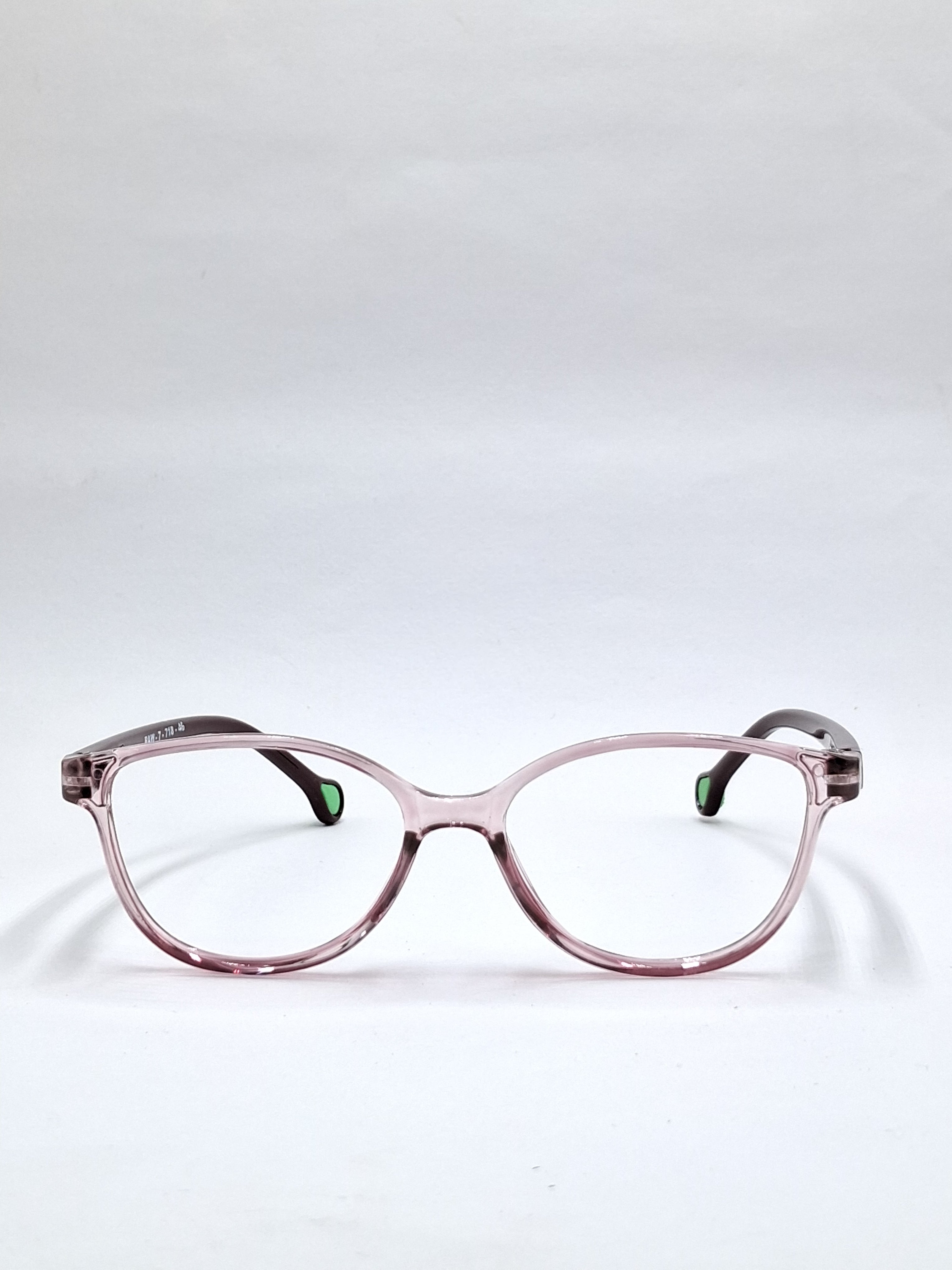 vision plus crystal brown kids frame