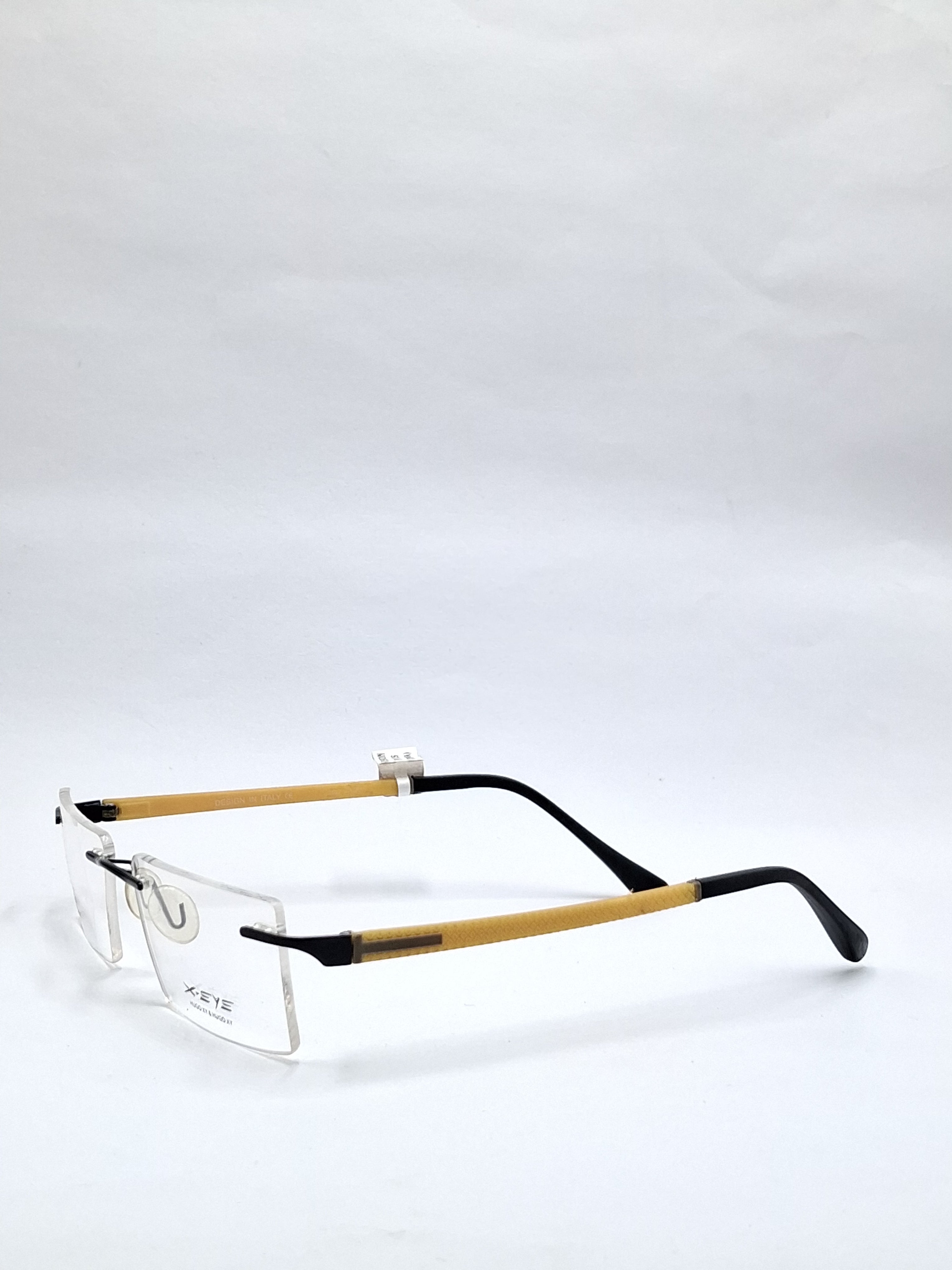 vision plus frame less yellow and black frame