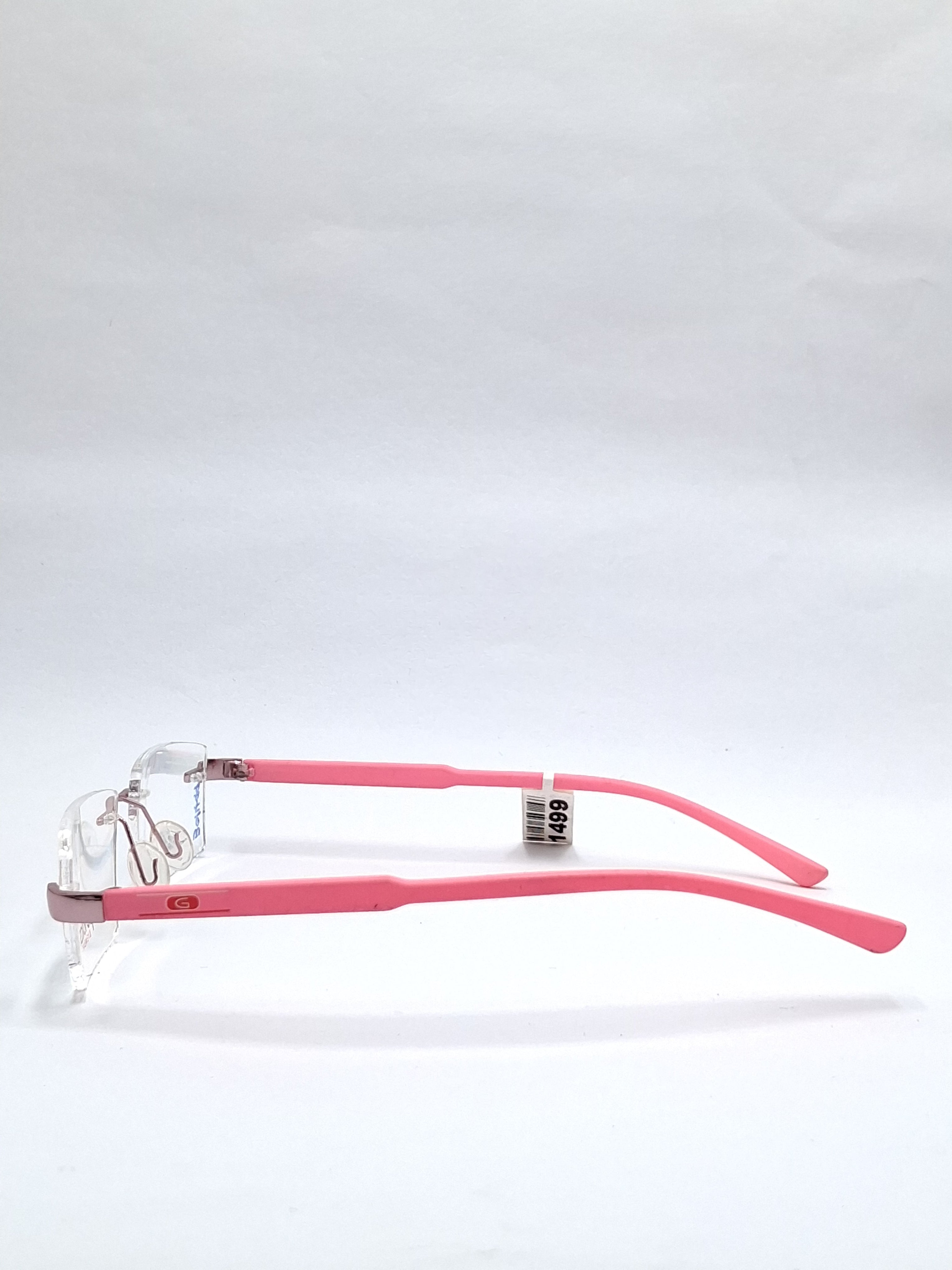 vision plus frame less matte pink frame