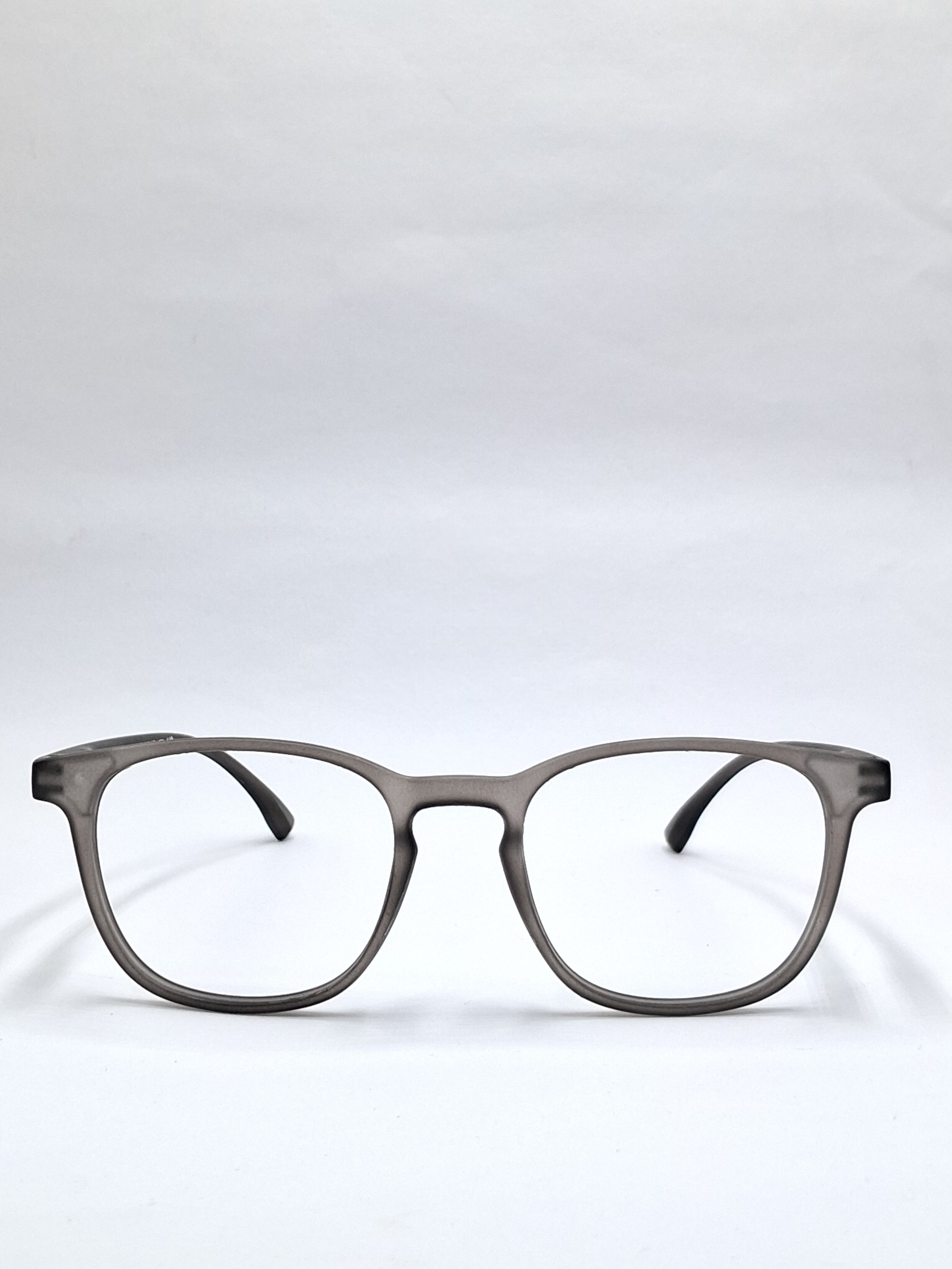 vision plus matte gray frame