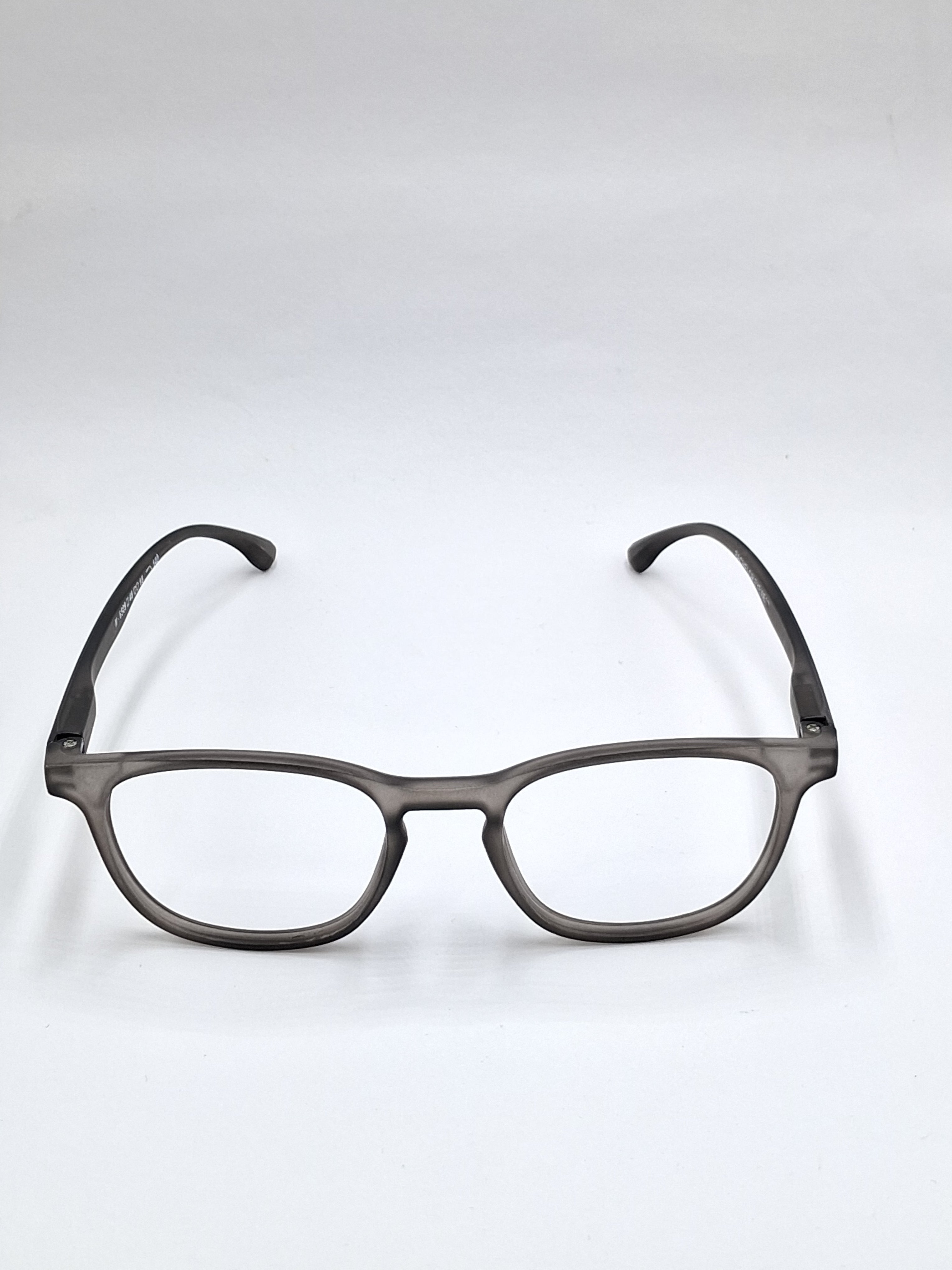 vision plus matte gray frame