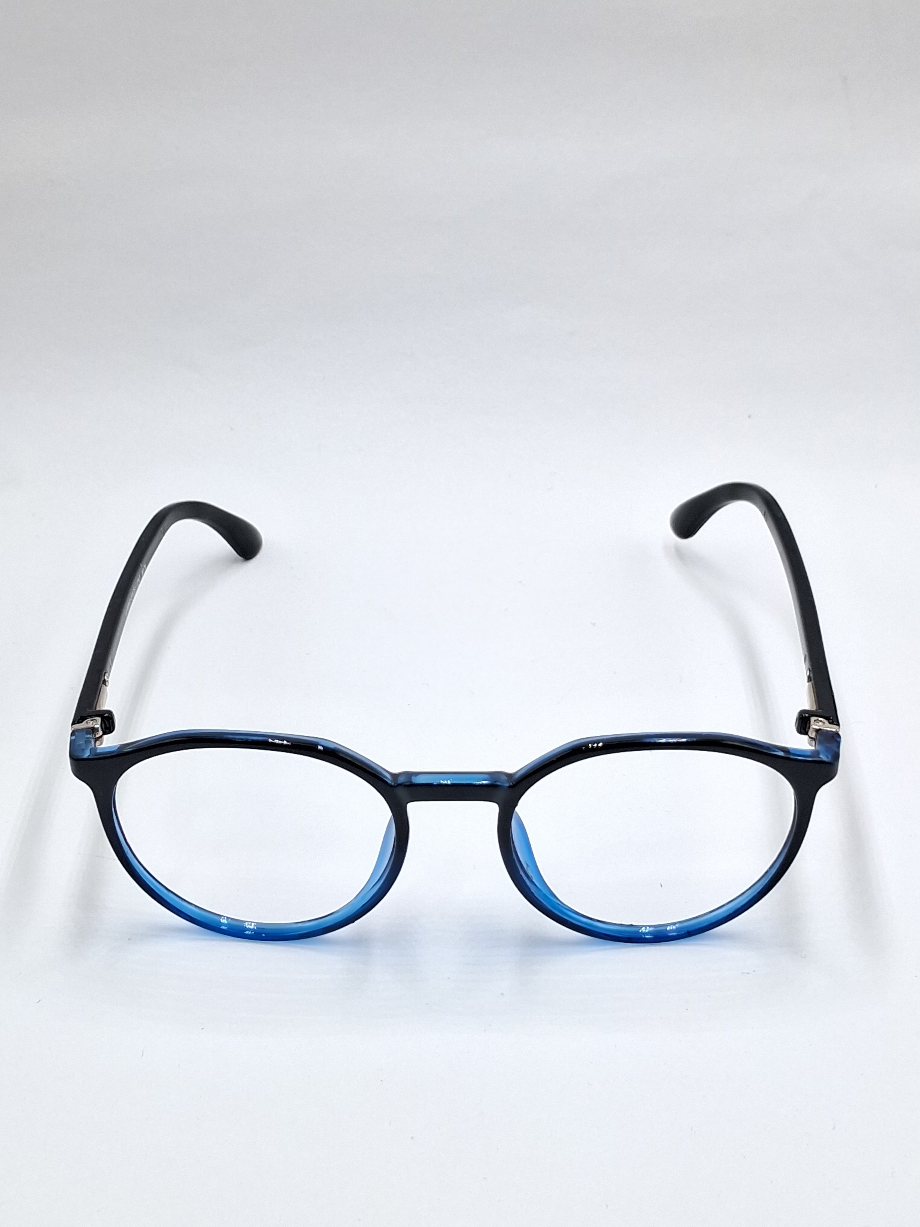 vision plus duale tone black and blue frame