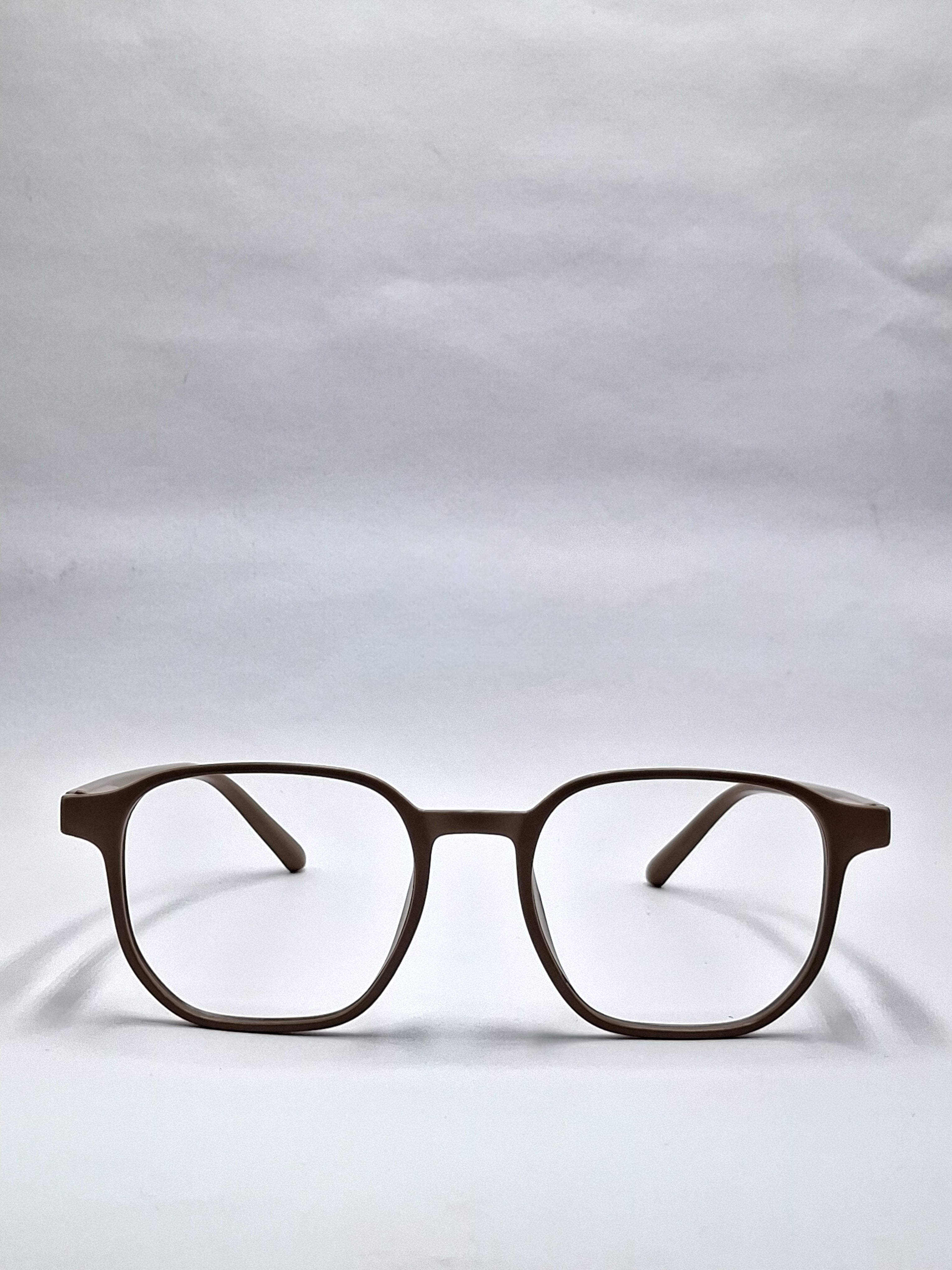 vision plus matte beige frame