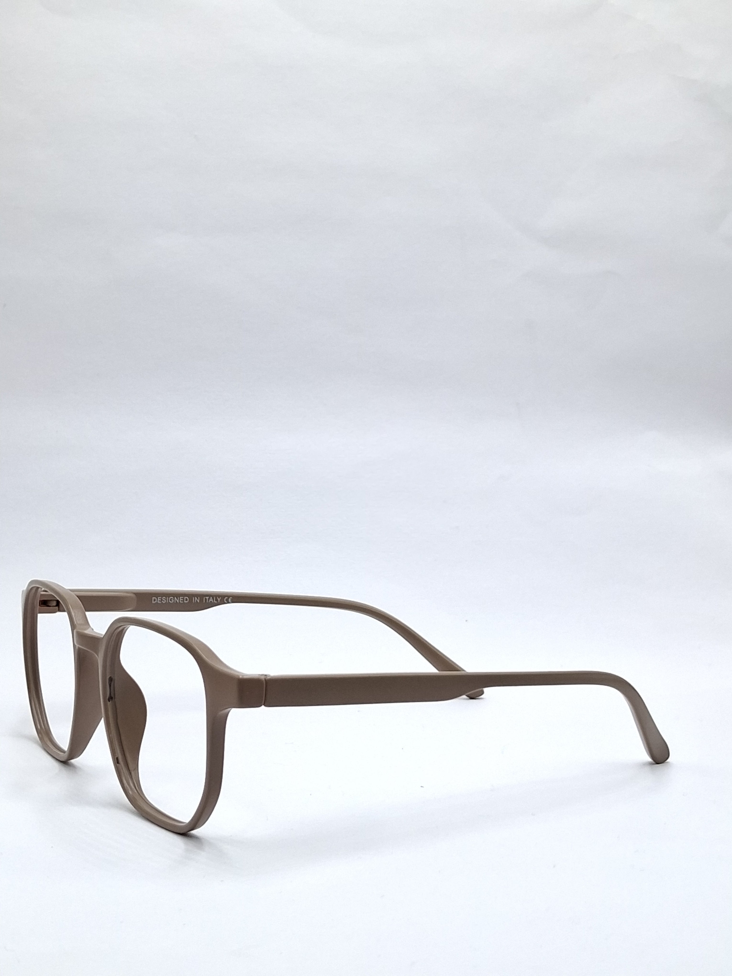 vision plus matte beige frame