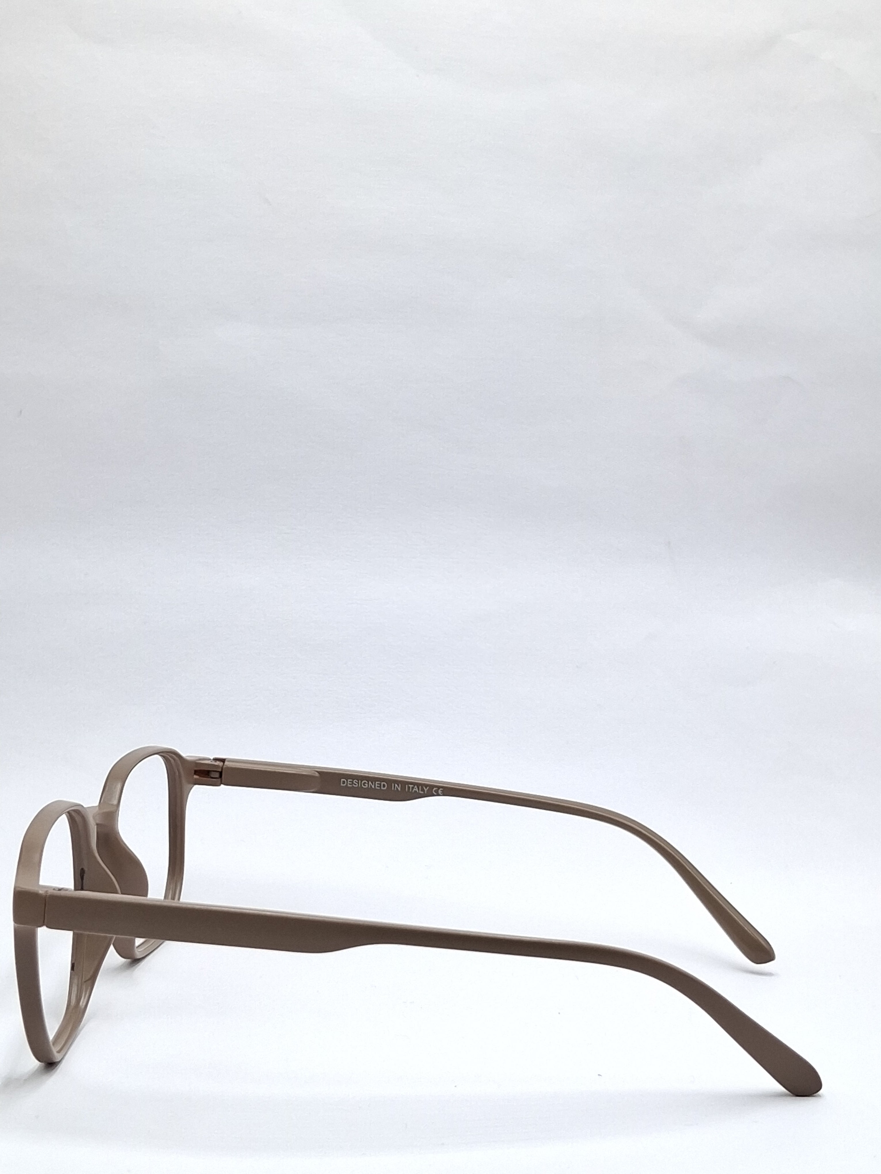 vision plus matte beige frame