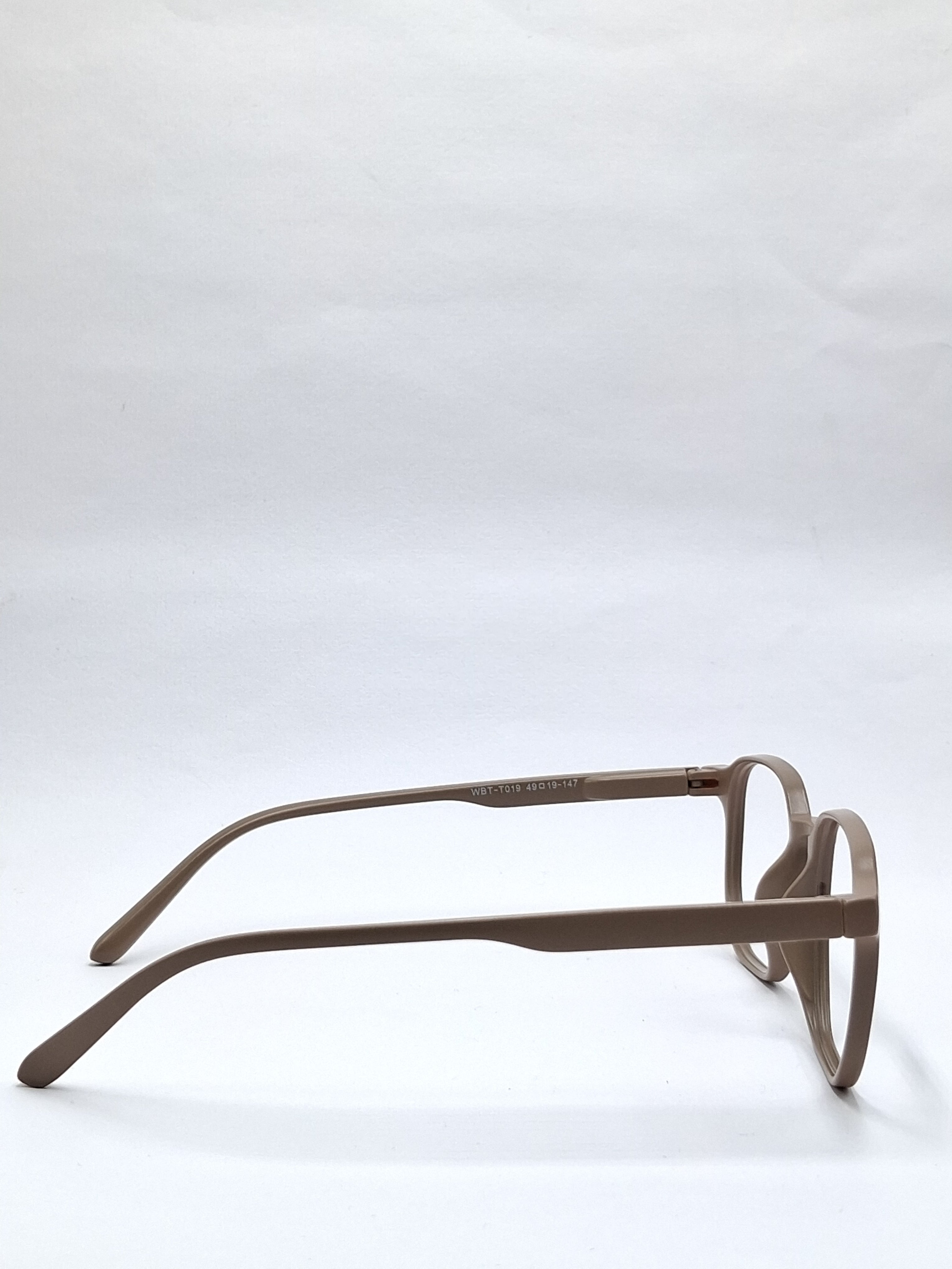 vision plus matte beige frame
