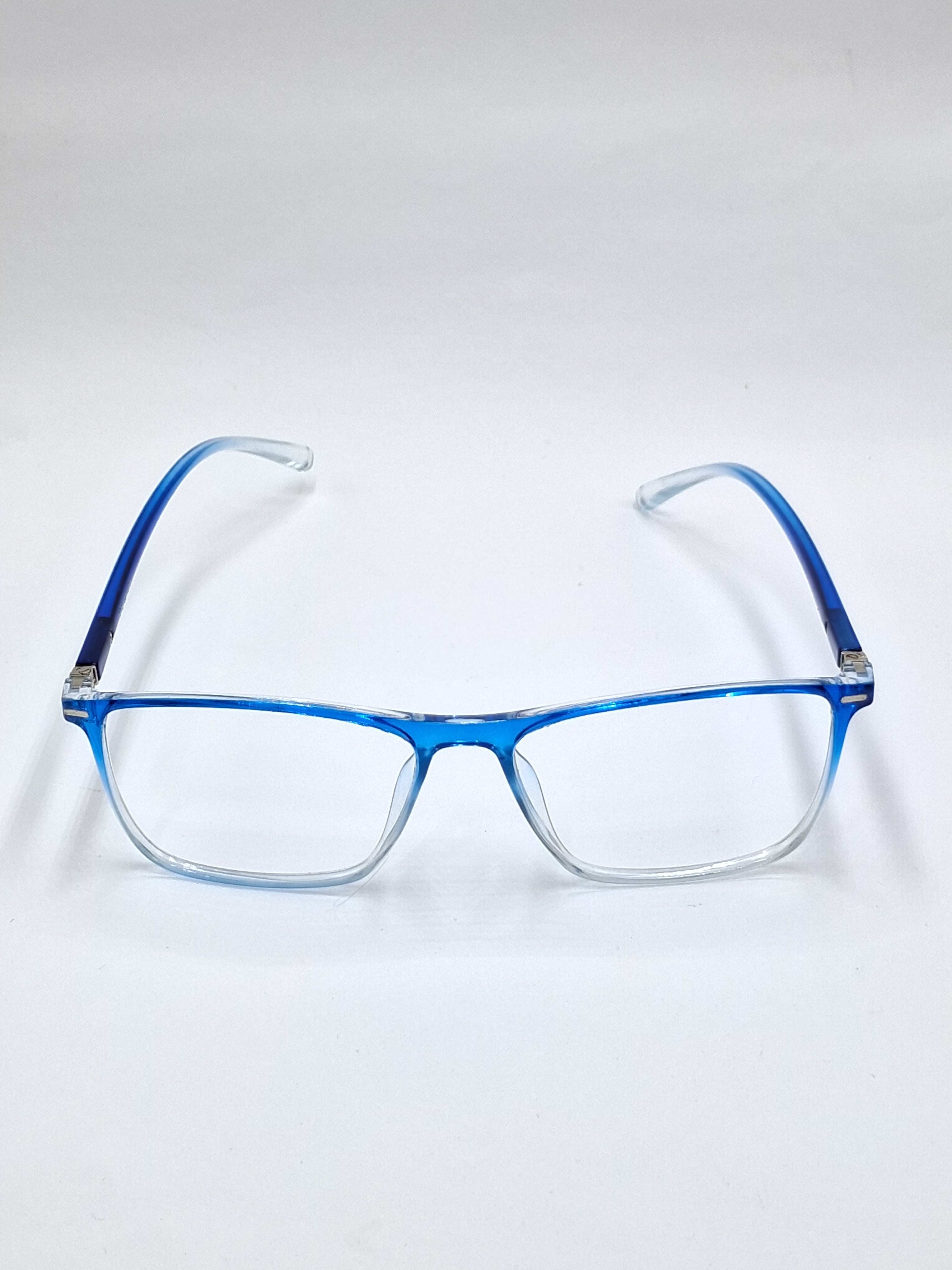 vision plus duale tone crystal blue and white frame