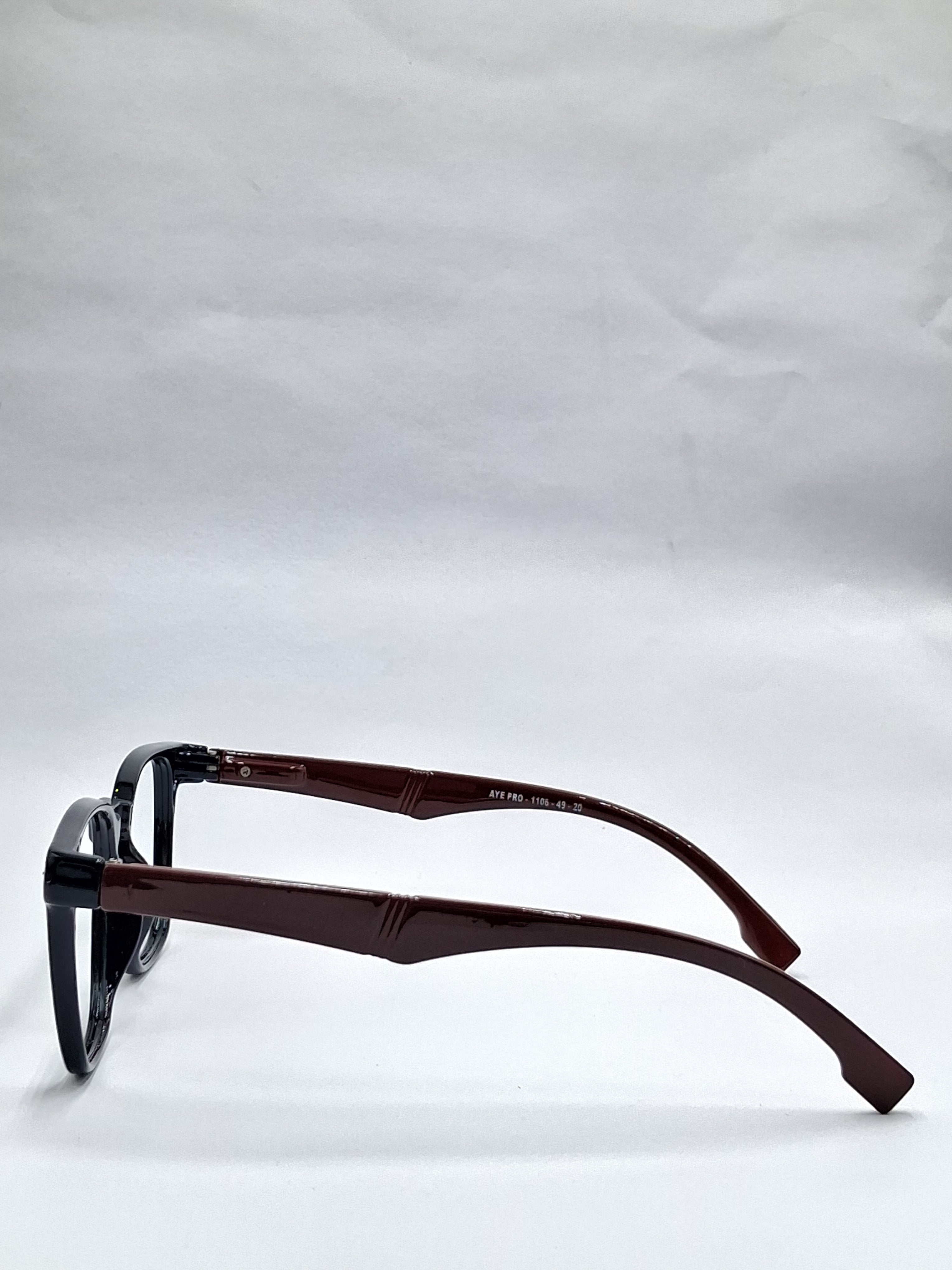 vision plus matte gray frame