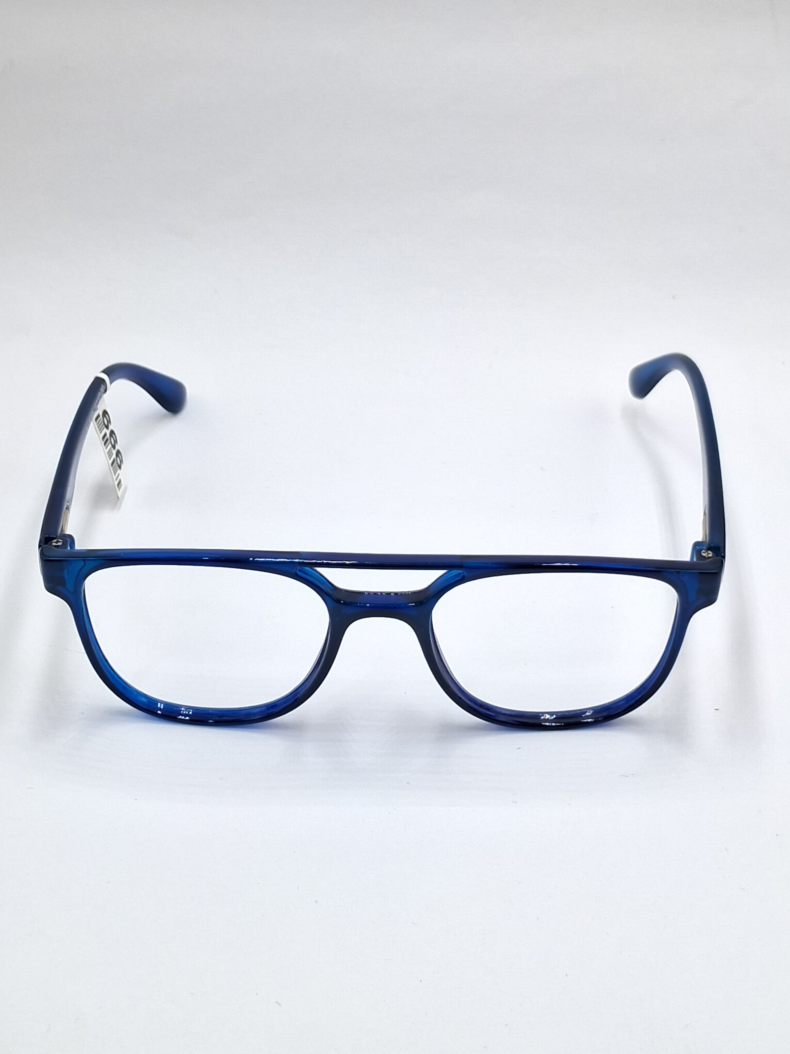 vision plus double bar blue frame
