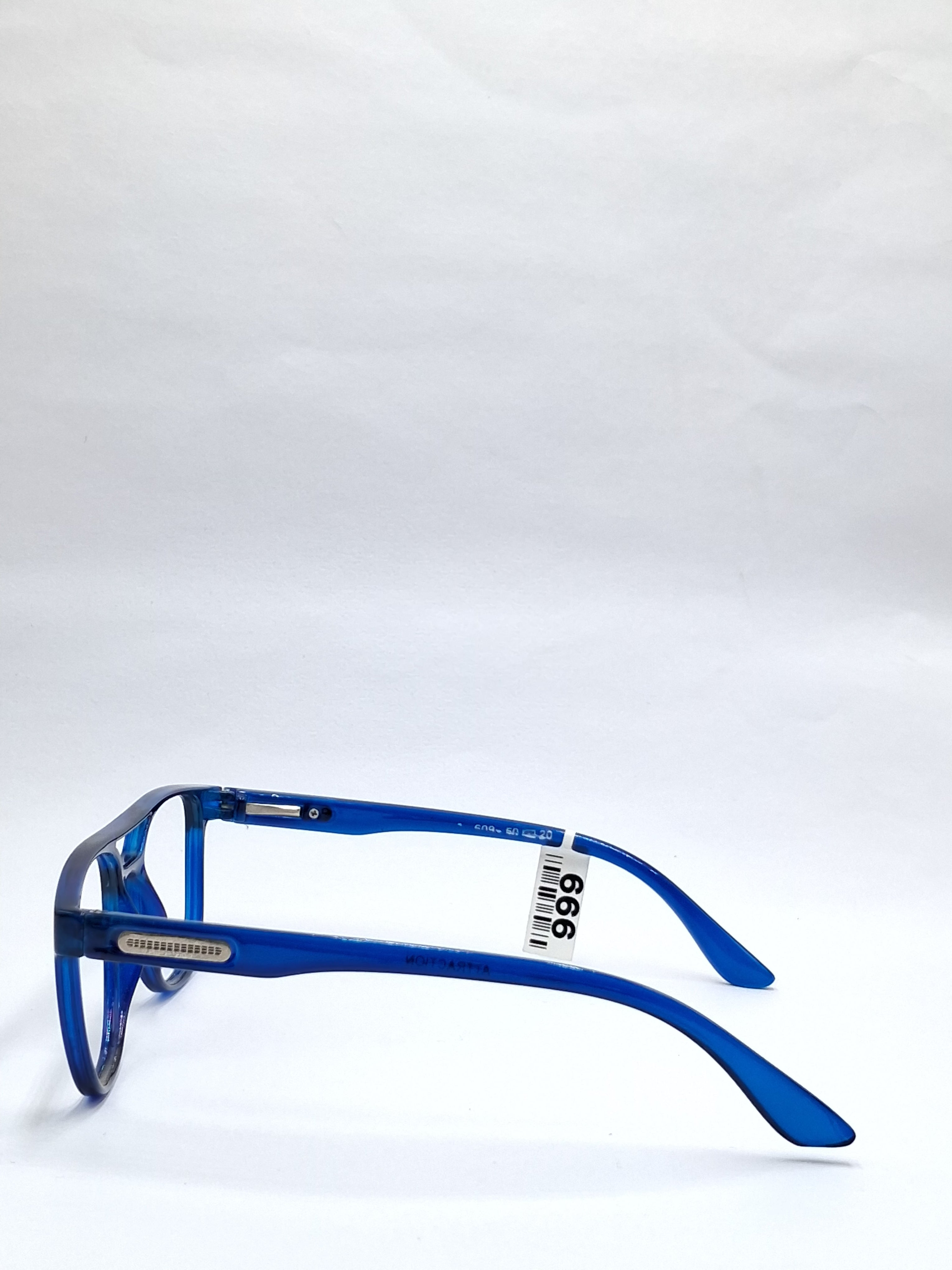 vision plus double bar blue frame