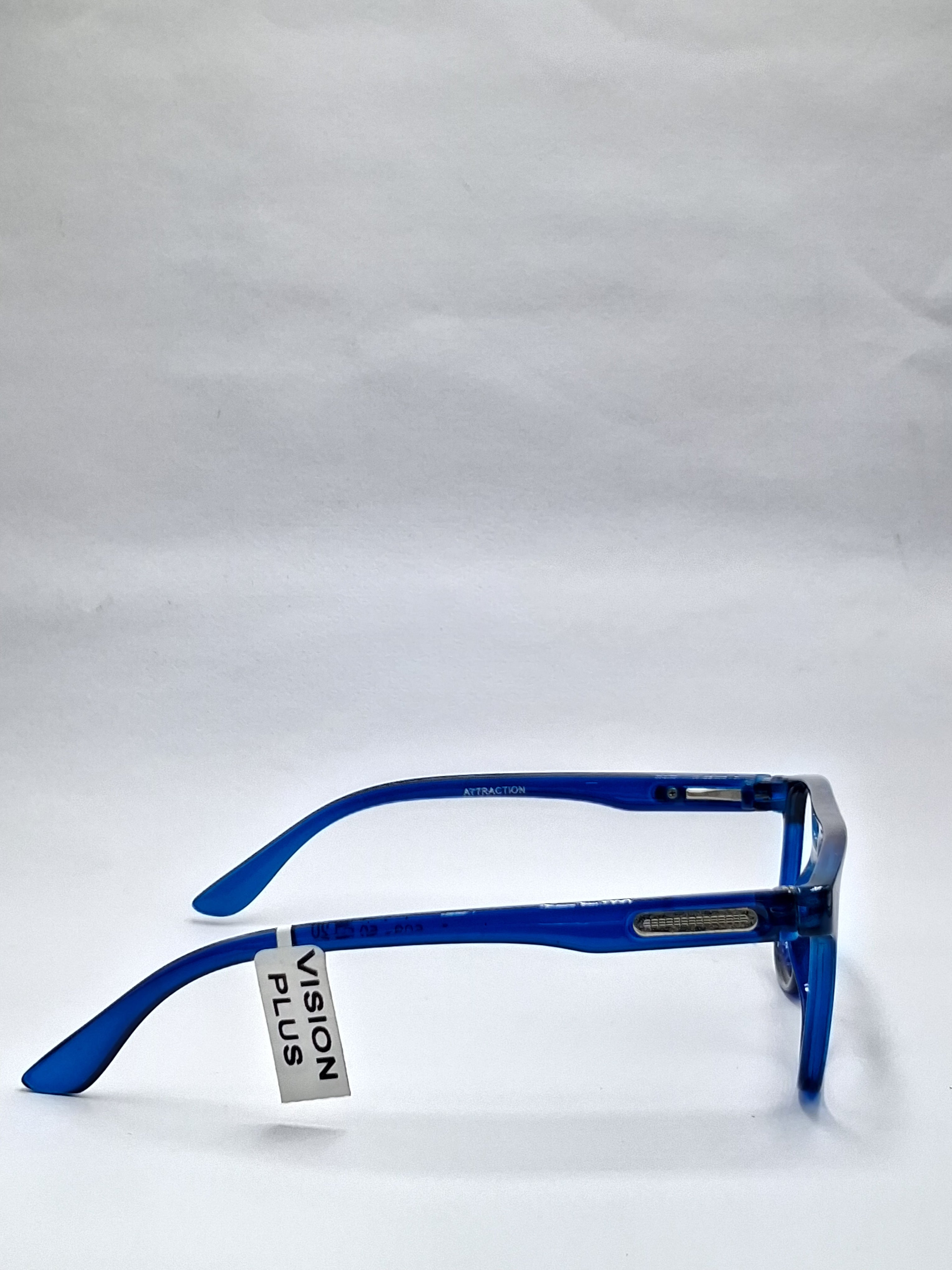 vision plus double bar blue frame