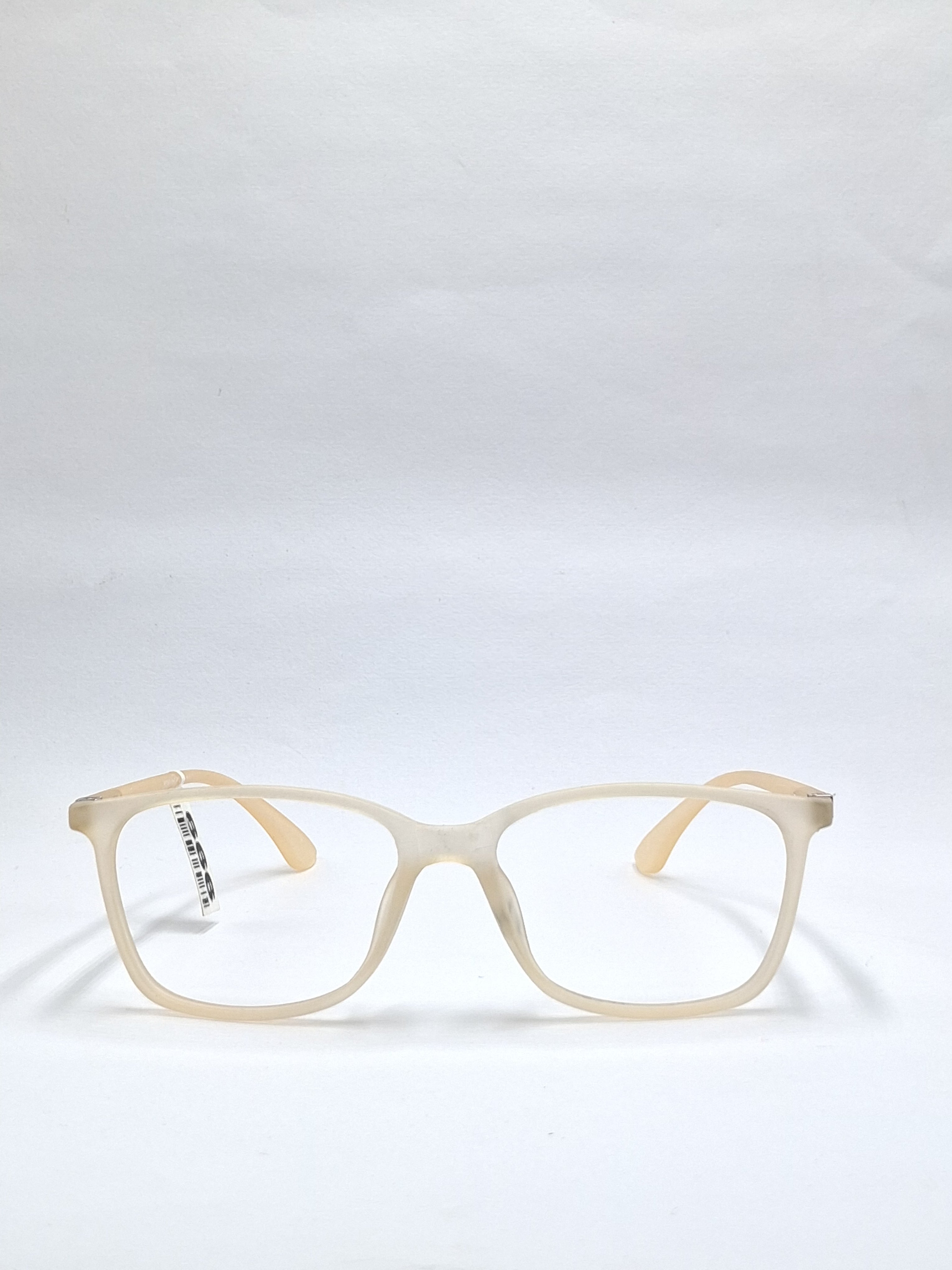 vision plus matte beige frame