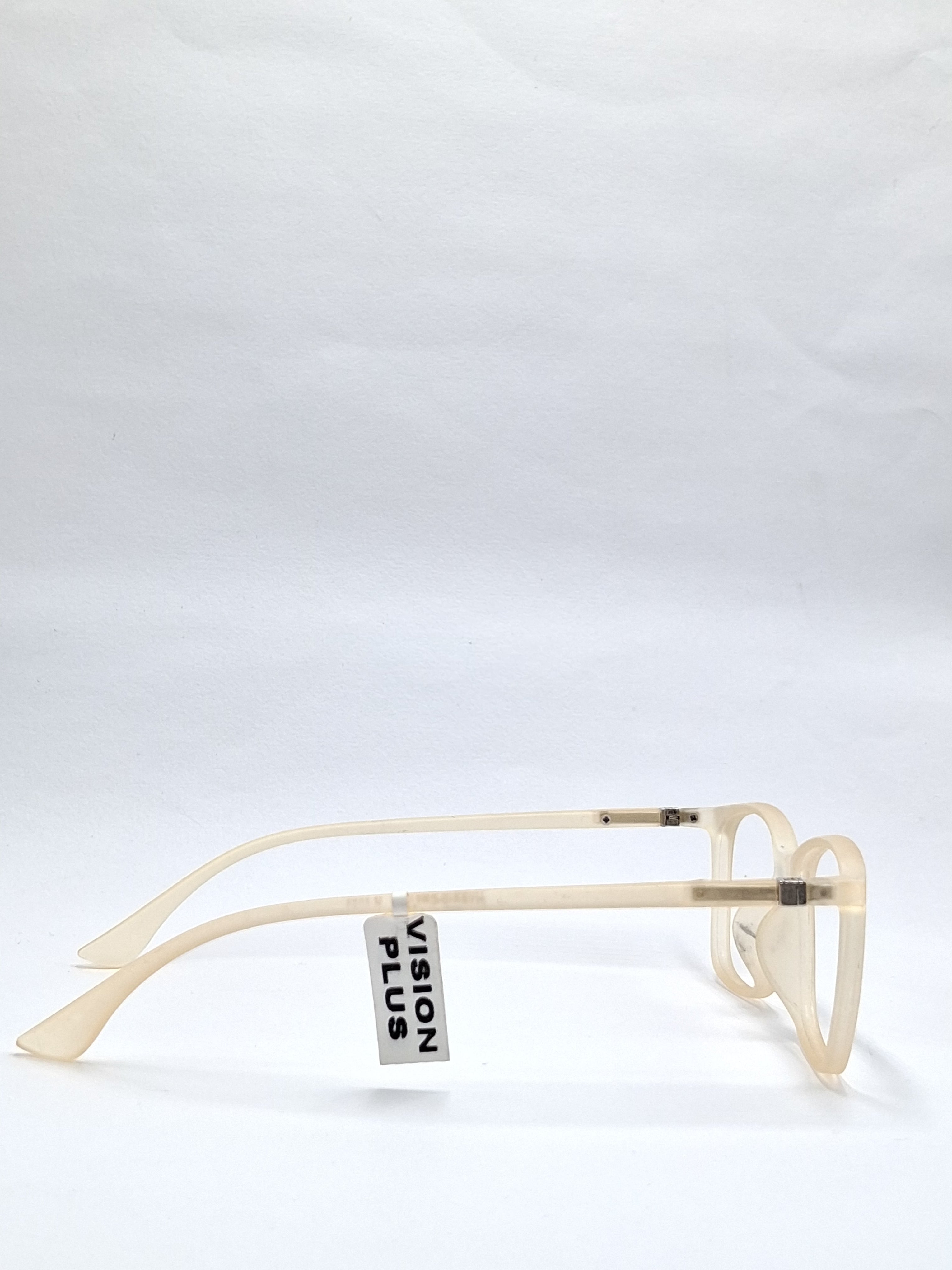 vision plus matte beige frame