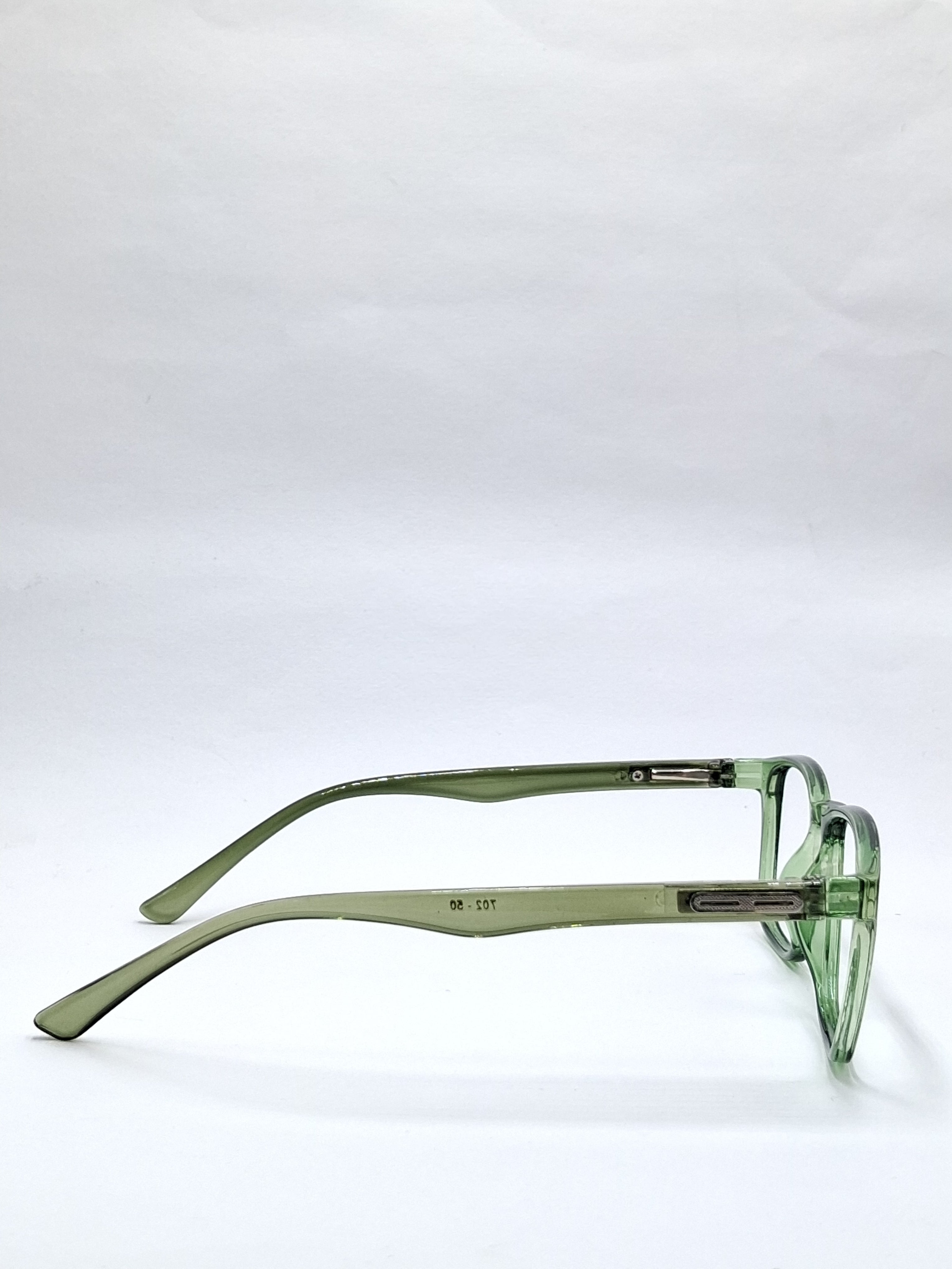 vision plus crystal green frame